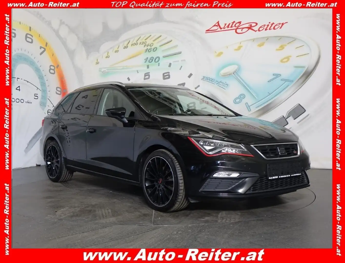 SEAT Leon ST FR 2,0 TDI DSG Start-Stopp *LED, SITZHEIZUNG... Schwarz - 1