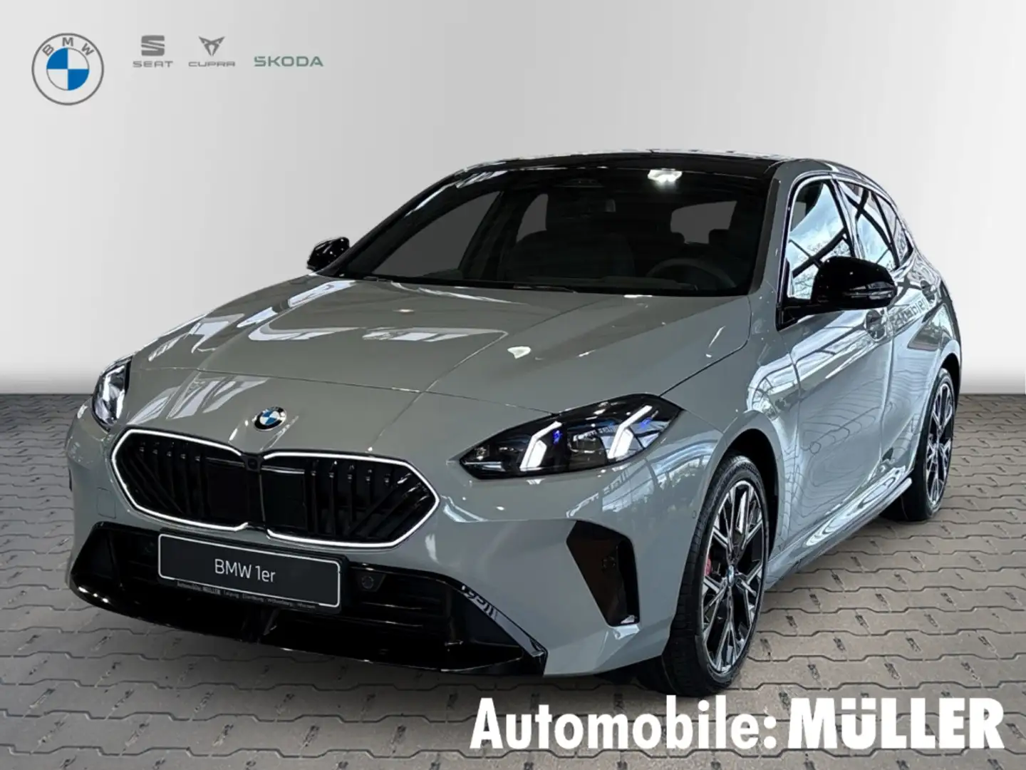 BMW 120 M-Sport*Head-Up*AHK*Harman-Kardon*Panodach*Massage Grau - 1