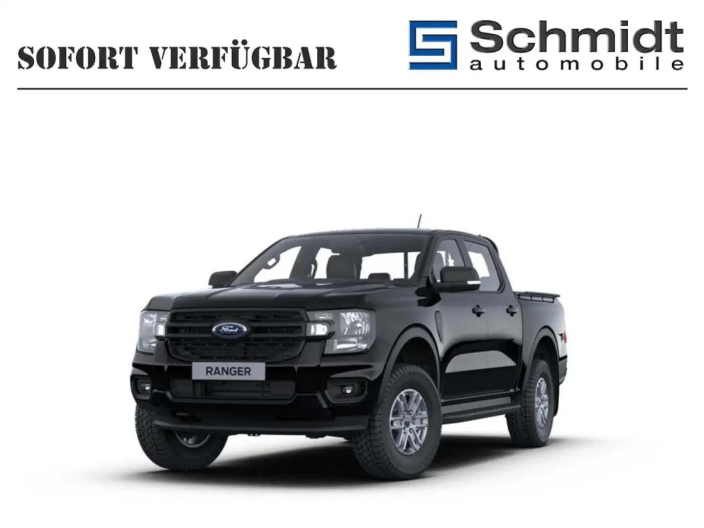 Ford Ranger DK XLT 2,0 L Eblue 170PS A AWD Schwarz - 1