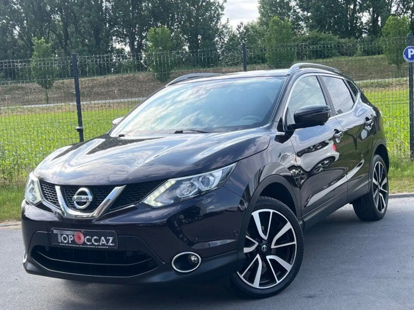 Nissan Qashqai 1.6 DCI 130CH TEKNA * 2015 * GPS * CAMERA * TOIT P Mauve - 1