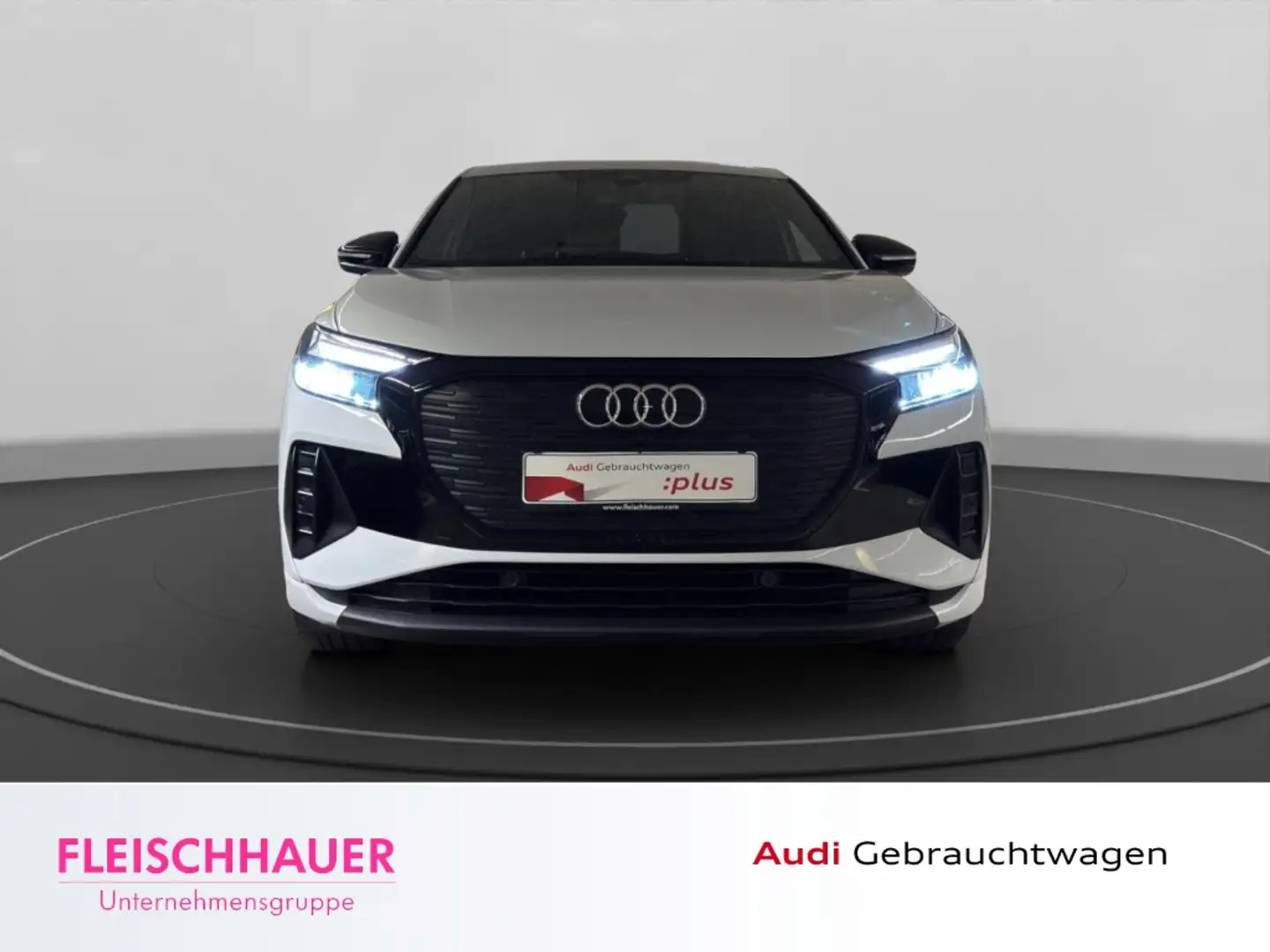 Audi Q4 e-tron Sportback 35 LED+NAVI+SHZ+PDC V&H+VC+TEMPOMAT Blanc - 2