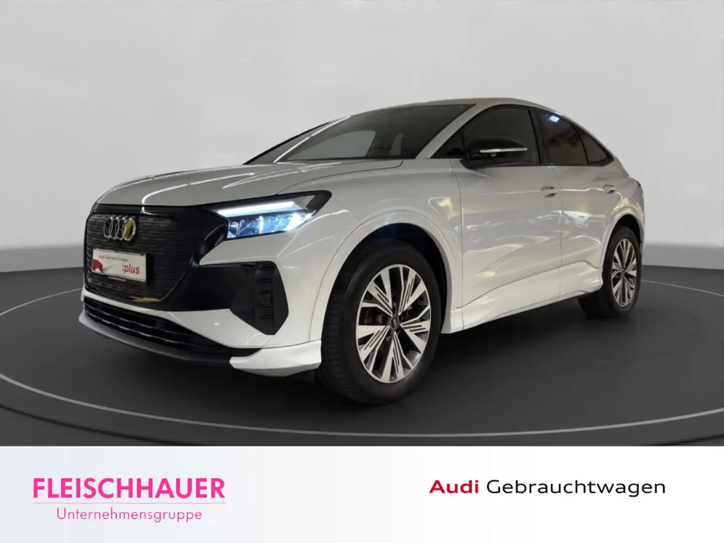 Audi Q4 e-tron Sportback 35 LED+NAVI+SHZ+PDC V&H+VC+TEMPOMAT Weiß - 1