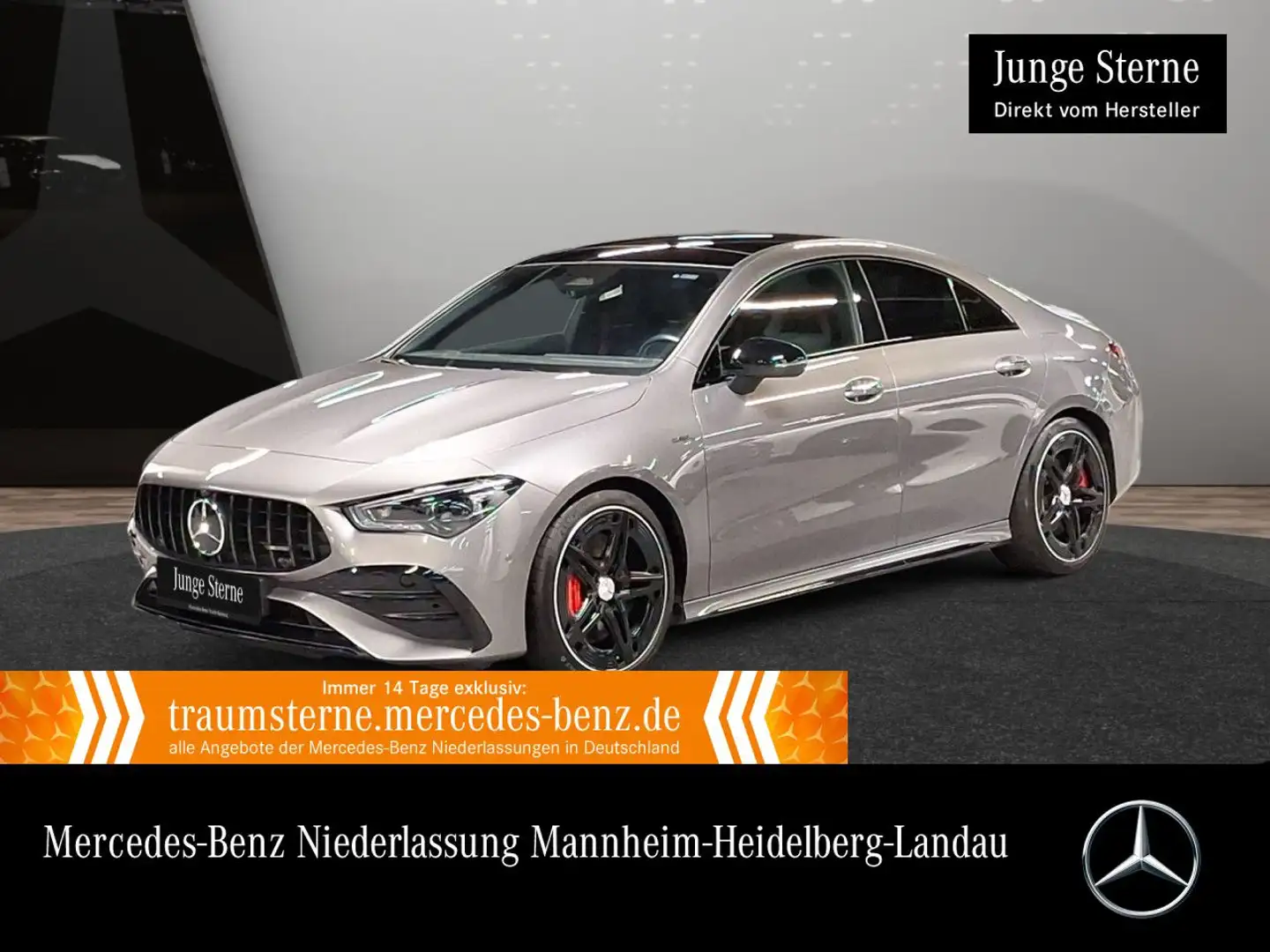 Mercedes-Benz CLA 35 AMG CLA 35 4M AMG+PANO+MULTIBEAM+KAMERA+TOTW+KEYLESS Gris - 1