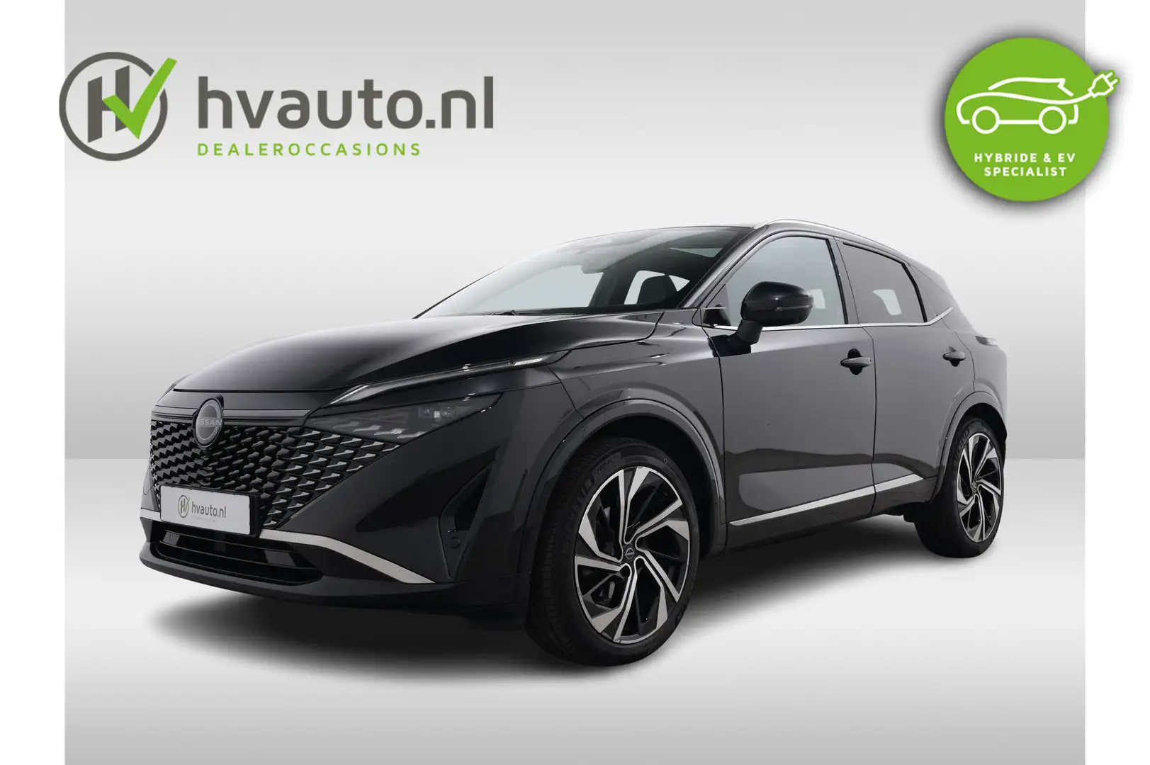 Nissan Qashqai 1.3 MHEV 158PK XTRONIC TEKNA PLUS | Panoramadak | Schwarz - 1