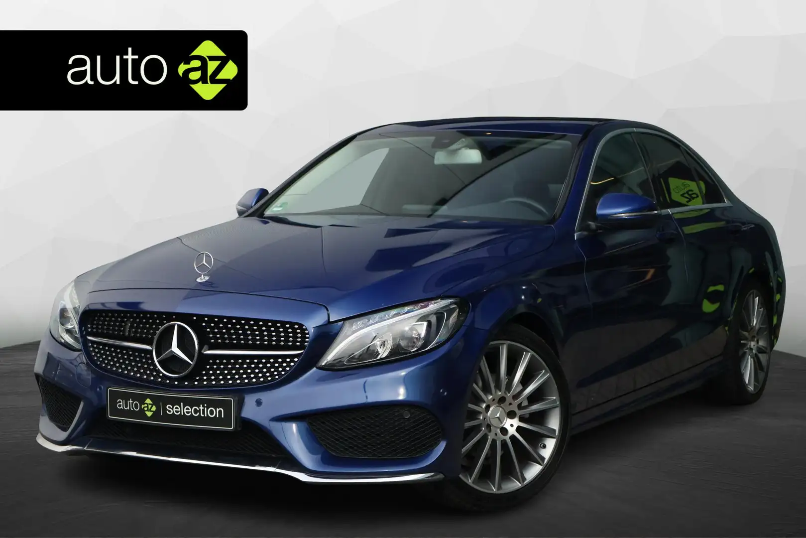 Mercedes-Benz C 180 Business Solution / AMG Line Blauw - 1