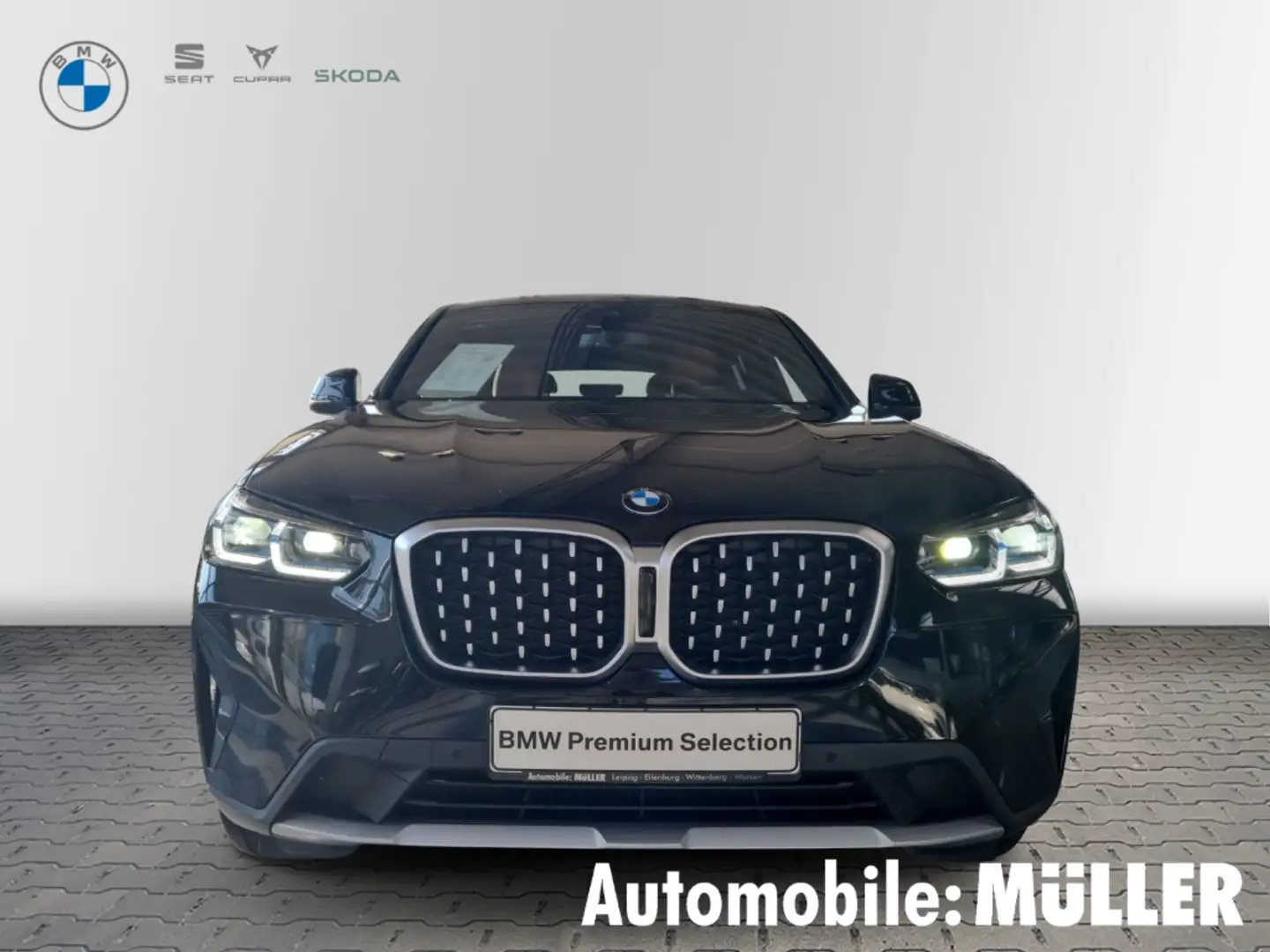 BMW X4 20 d Laserlicht HUD StandHZG Navi Leder Soundsyste Schwarz - 2