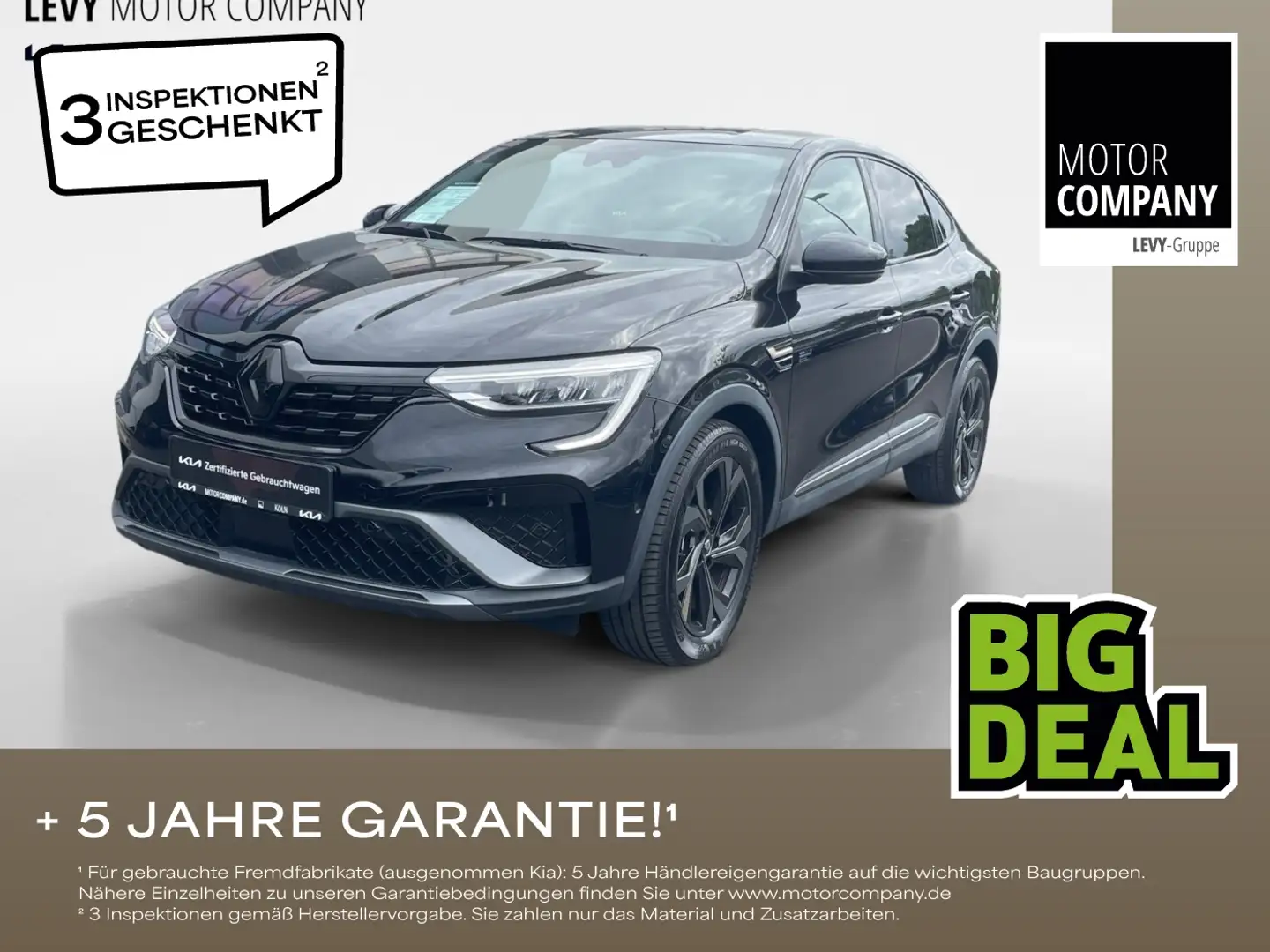 Renault Arkana 1.6 E-TECH 145 E-Tech Engineered +BOSE Schwarz - 1