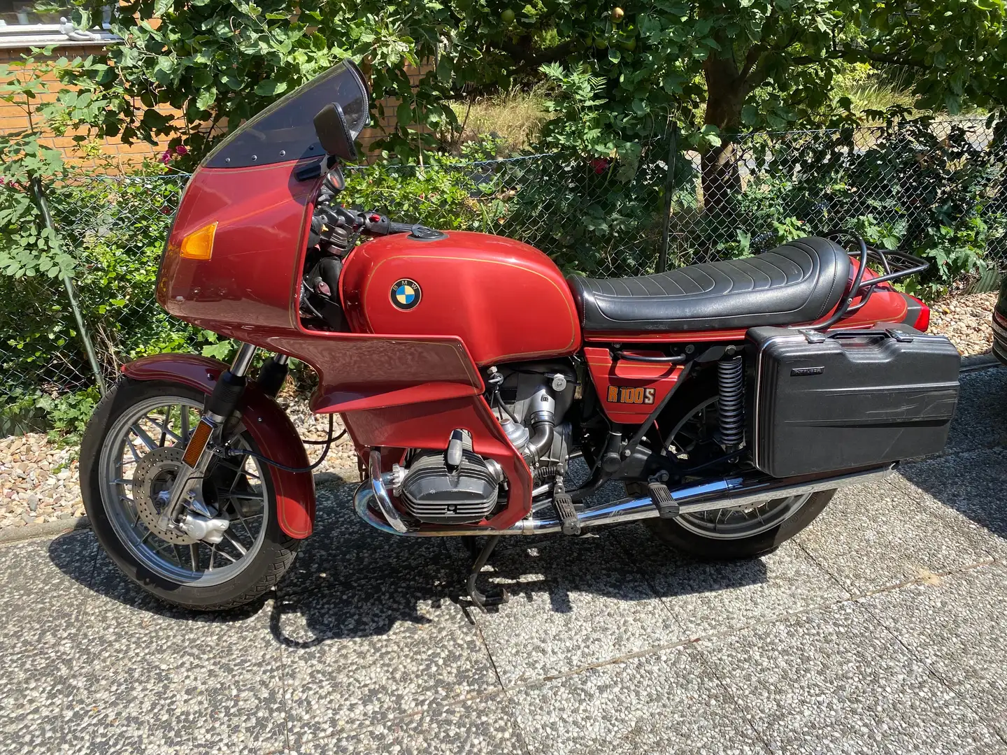 BMW R 100 S BMW 247 Rouge - 1