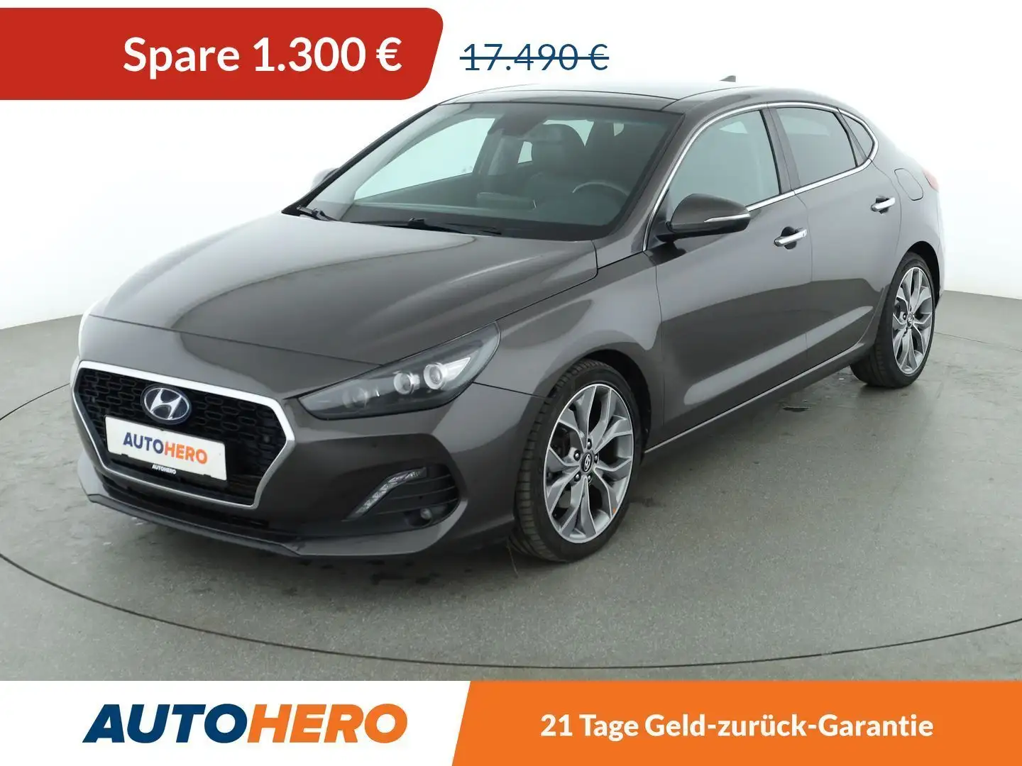 Hyundai i30 1.4 TGDI Premium Aut*NAVI*LED*ACC*CAM*PDC*SHZ* Braun - 1