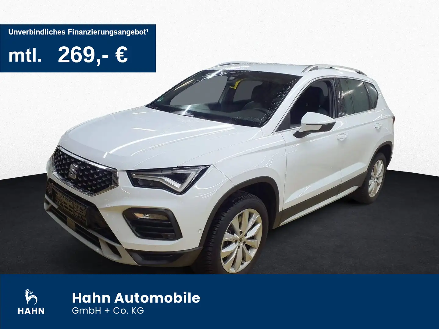 SEAT Ateca 2.0TDI DSG Xperience ACC AHK Cam LED Navi Weiß - 1
