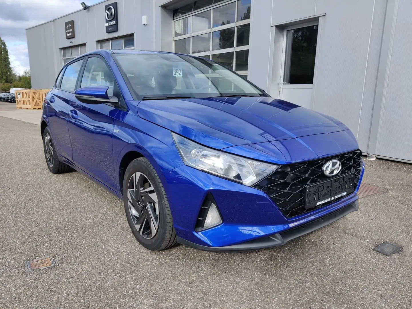 Hyundai i20 T-GDI Techno 48V Bleu - 1