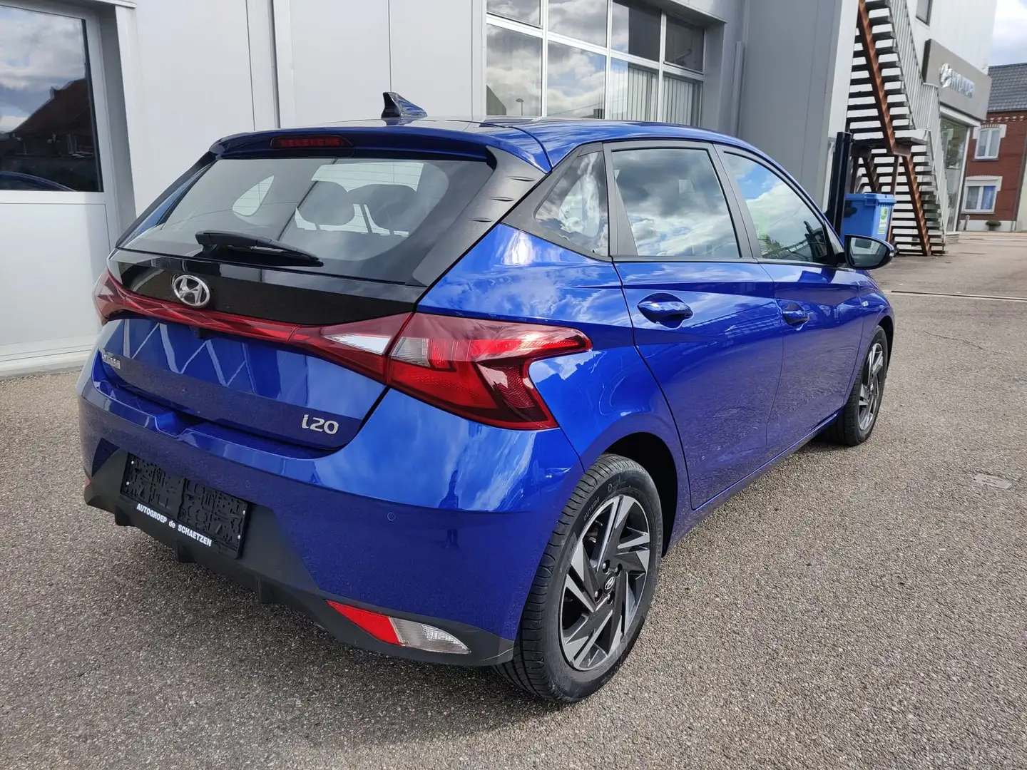 Hyundai i20 T-GDI Techno 48V Bleu - 2