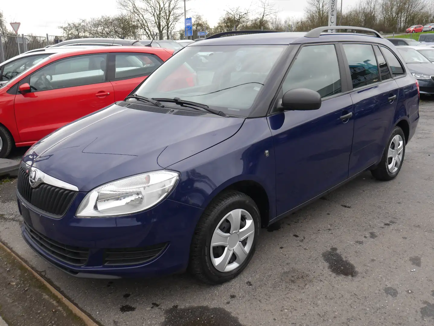 Skoda Fabia SW 1.2i Ambition* AIRCO* Bleu - 2