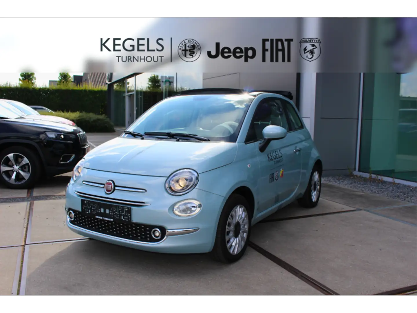 Fiat 500C Dolce Vita Hybrid Vert - 1