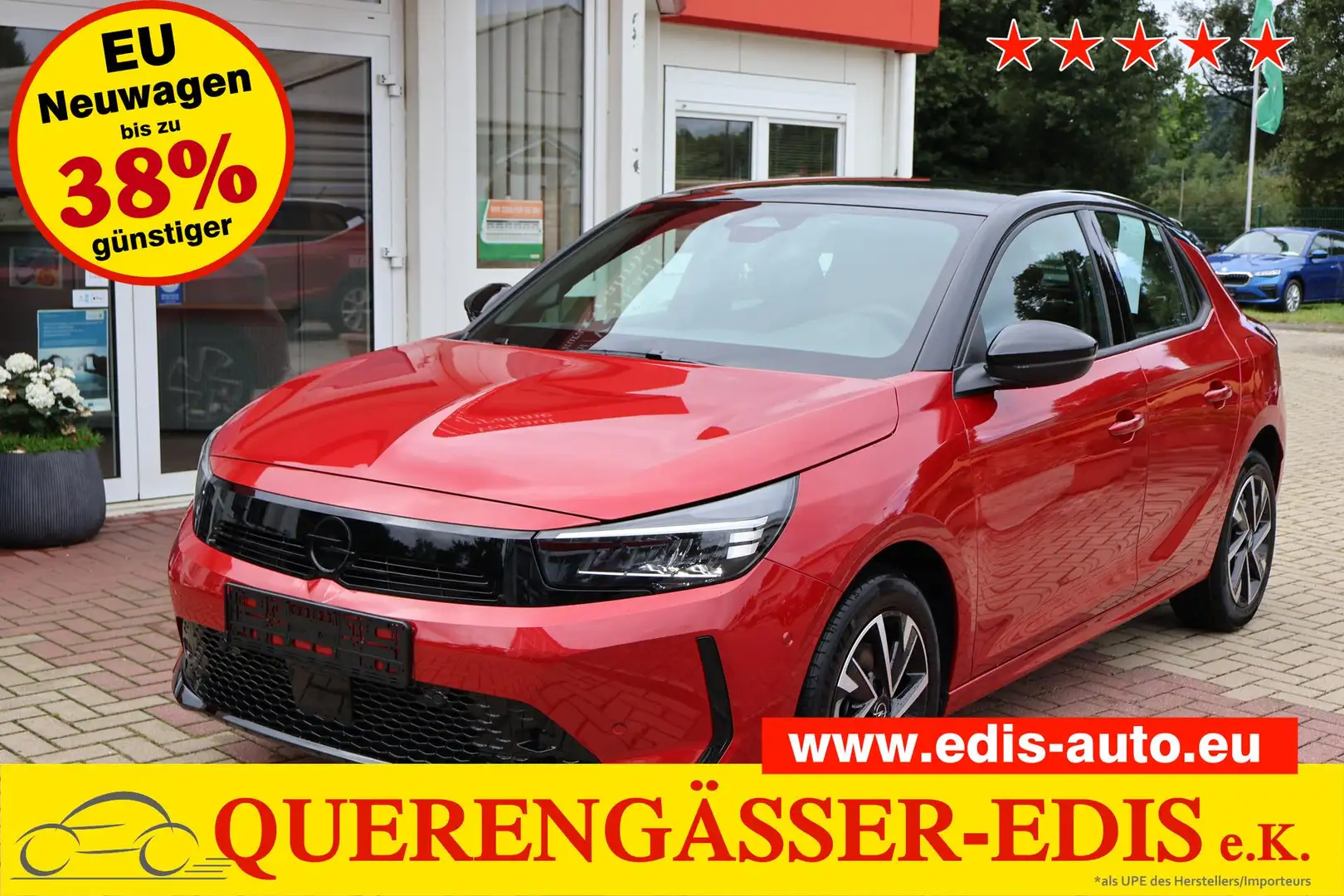 Opel Corsa 1.2 DIT GS 8-G-AT 74 kW (101 PS), Automatik, Fr... Piros - 1