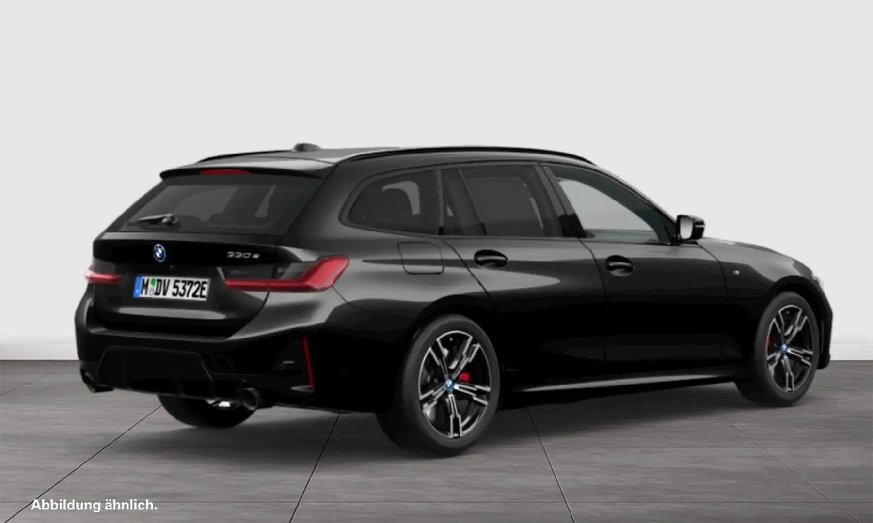 BMW 330 e M Sport Pro Pano DA Prof HuD HiFi 18'' Schwarz - 2