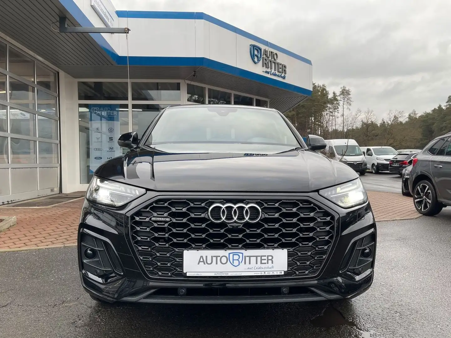 Audi Q5 Sportback 40 TDI Quattro S line |AHK|RFK|N... Schwarz - 2