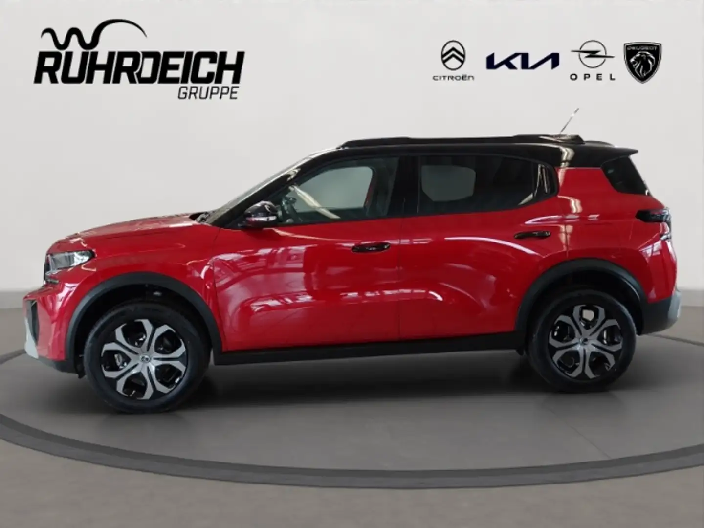 Citroen C3 Aircross Turbo 100 PLUS LED Einparkhilfe Rückfahkamera Temp Rot - 2
