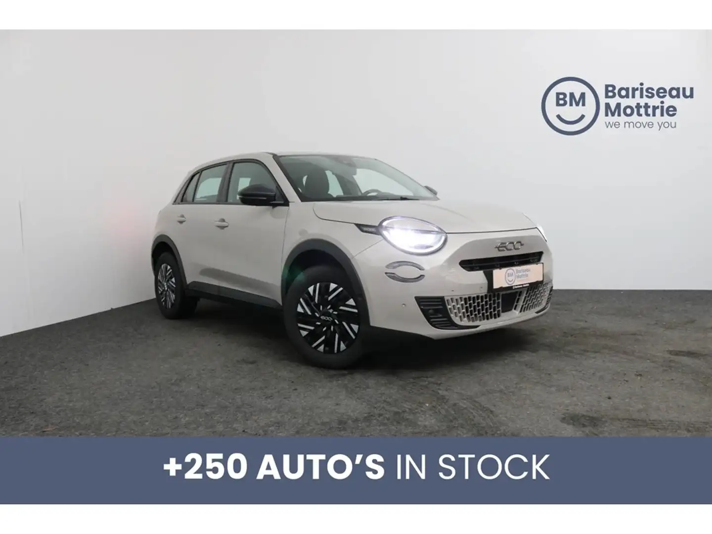 Fiat 600 MILD HYBRID AUTOMAAT *DAB*GPS*CAMERA+SENSOREN*CARP Beige - 1