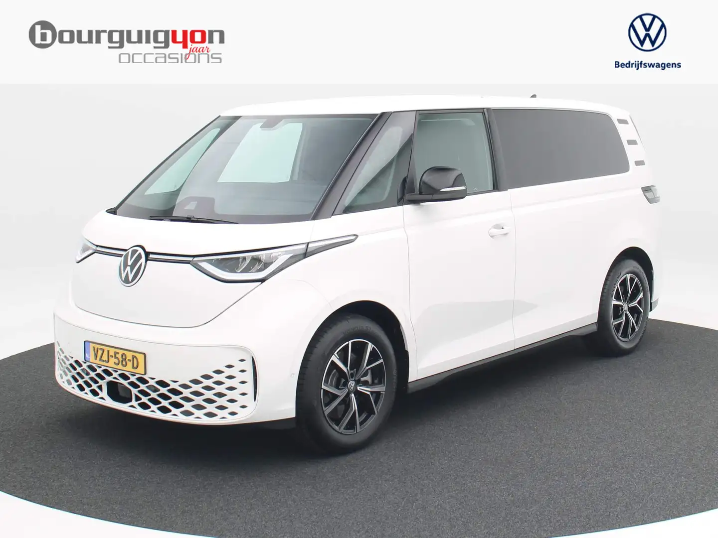 Volkswagen ID. Buzz Cargo L1H1 77 kWh | 18 Inch | Trekhaak | 3 Zits | Full L Biały - 1