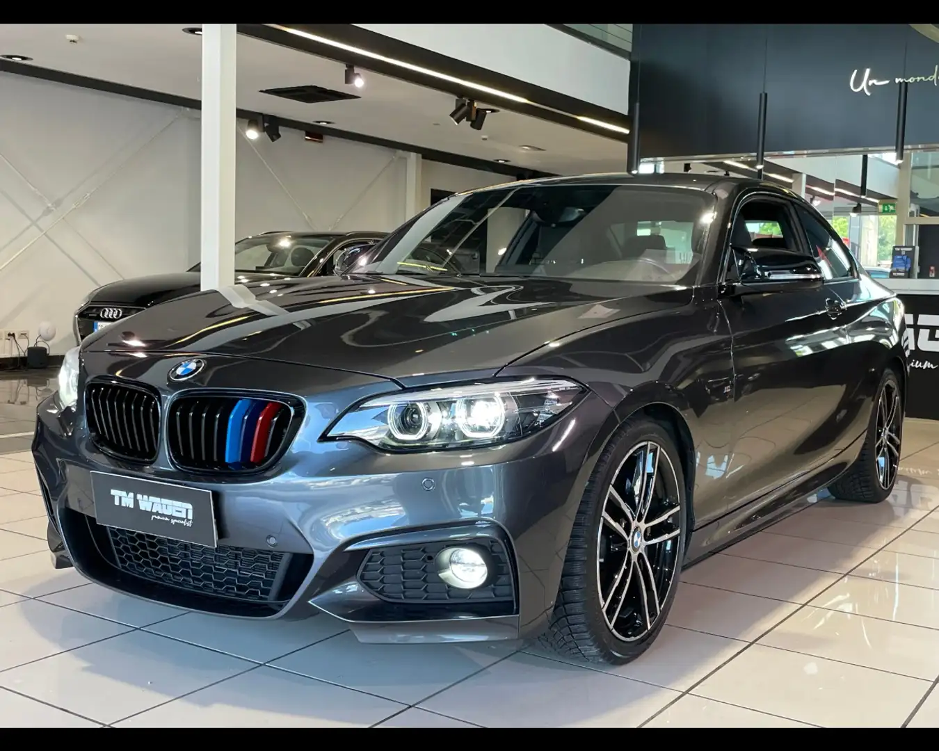BMW 230 Serie 2 Cpé (F22/87) 230i Coupé Msport *NO SUPER B Grigio - 1