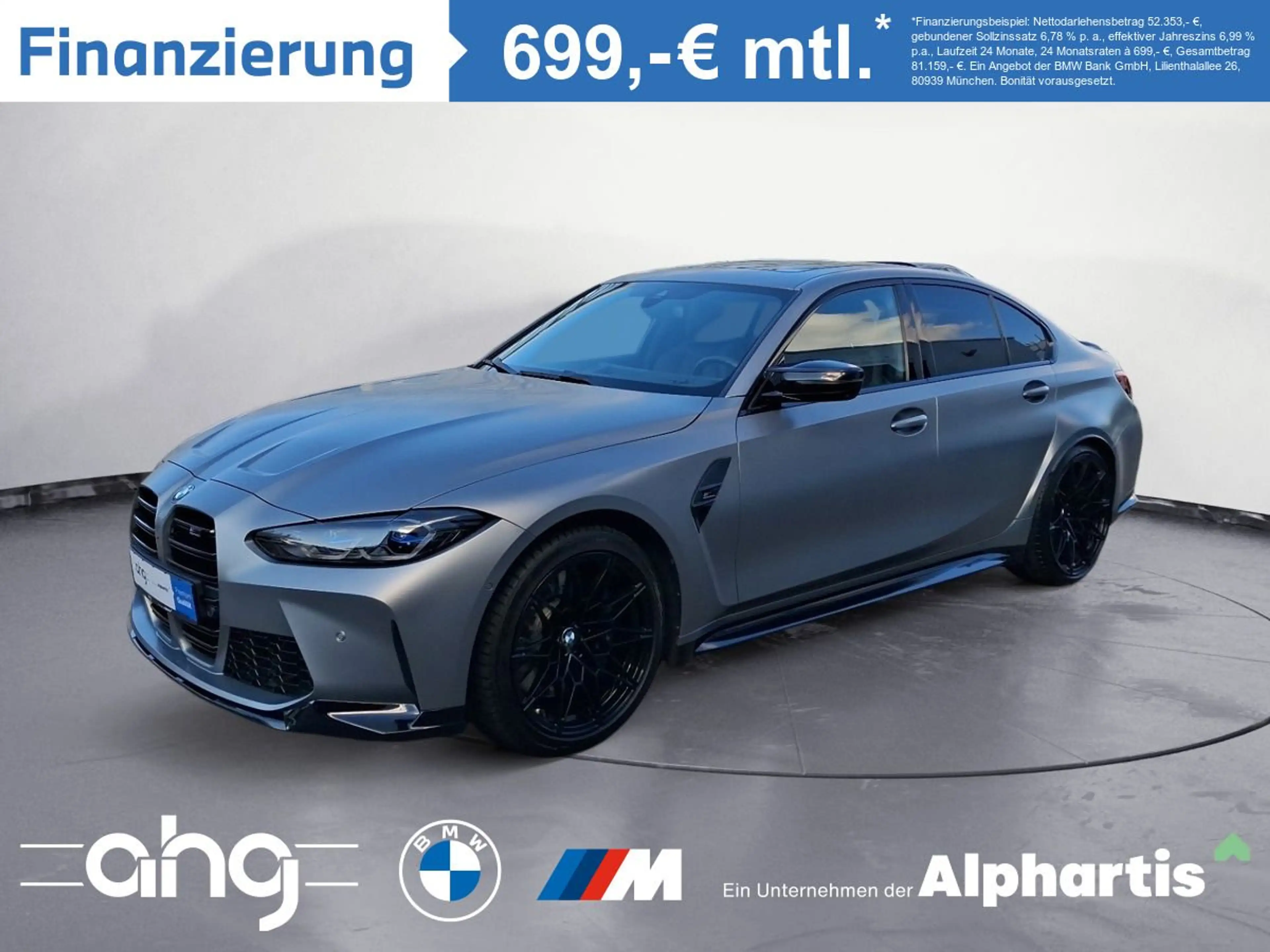 BMW M3 Competion M xDrive Innovationsp. Klimaaut.