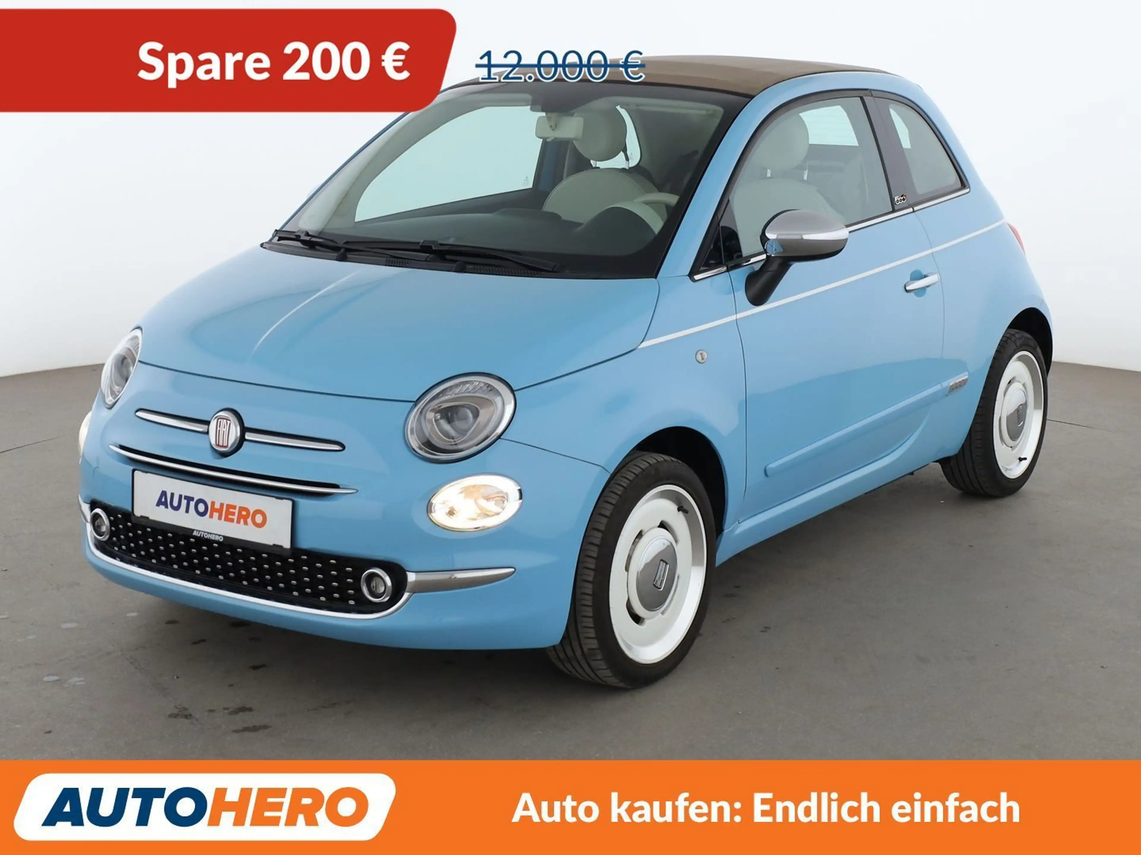 Fiat 500C 1.2 Collezione *NAVI*PDC*TEMPO*ALU*KLIMA*