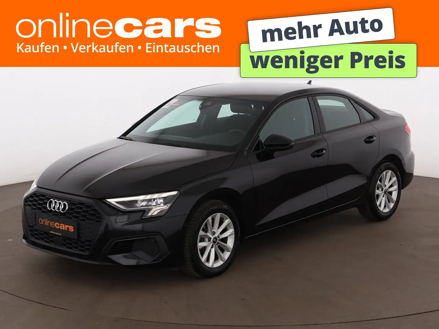 Audi A3 Limousine 30 TDI Aut LED NAVI DIGITAL-TACHO Schwarz - 1