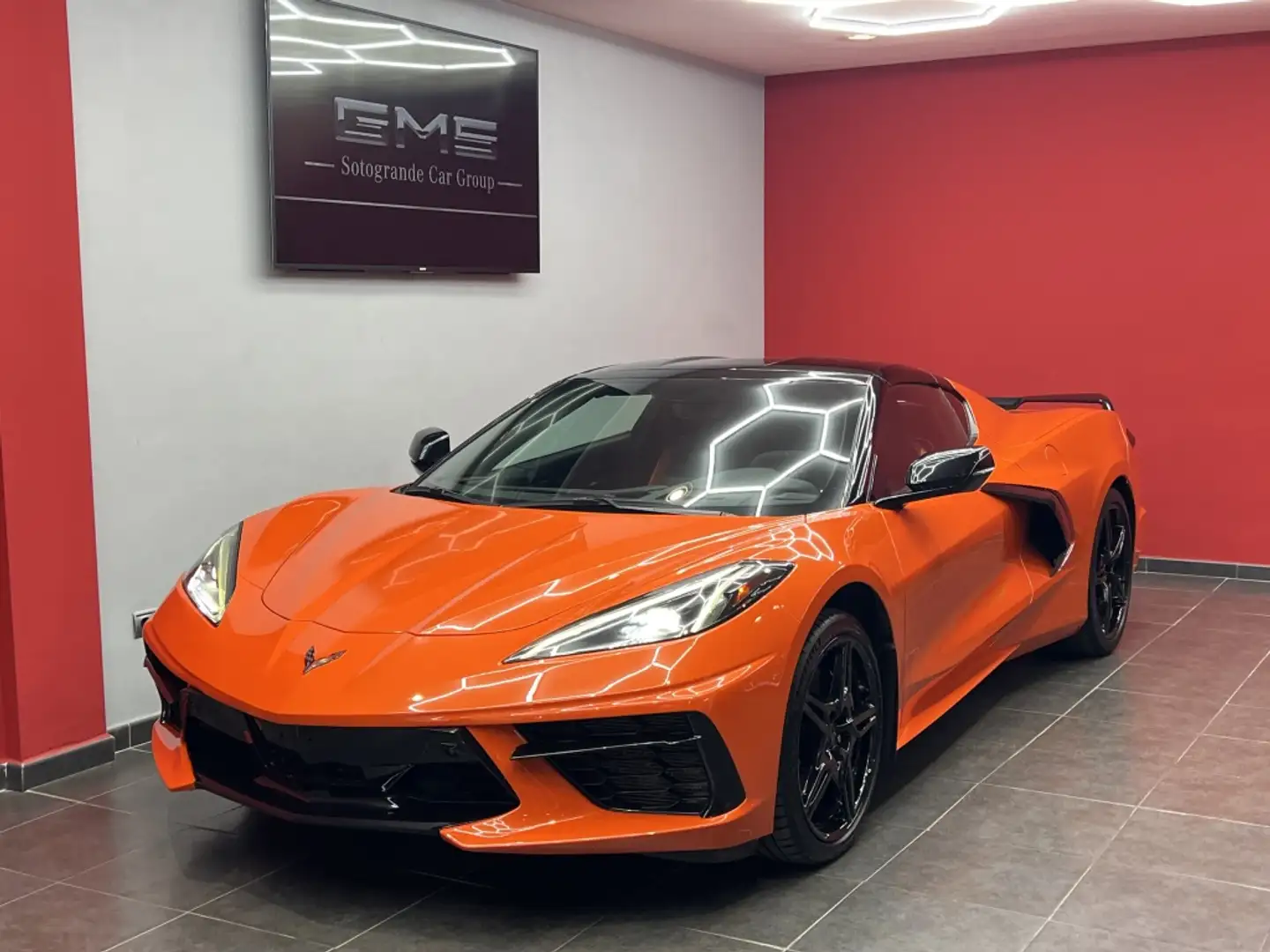 Chevrolet Corvette 2LT Aut. Naranja - 1