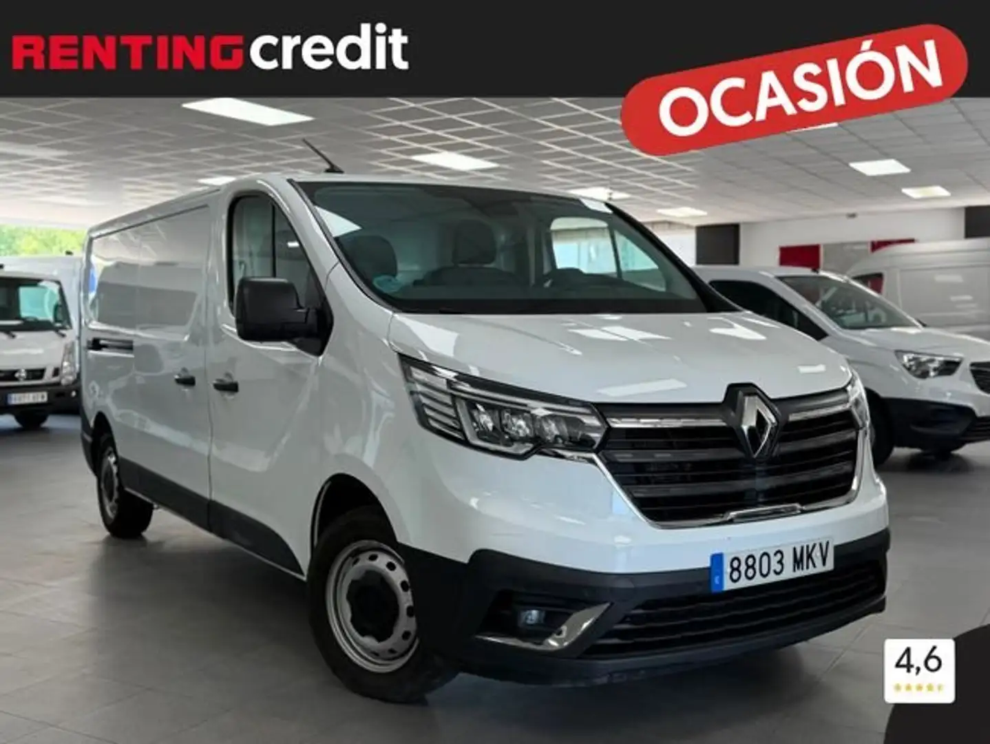 Renault Trafic Furgón L1H1 BluedCi 96kW Blanco - 1