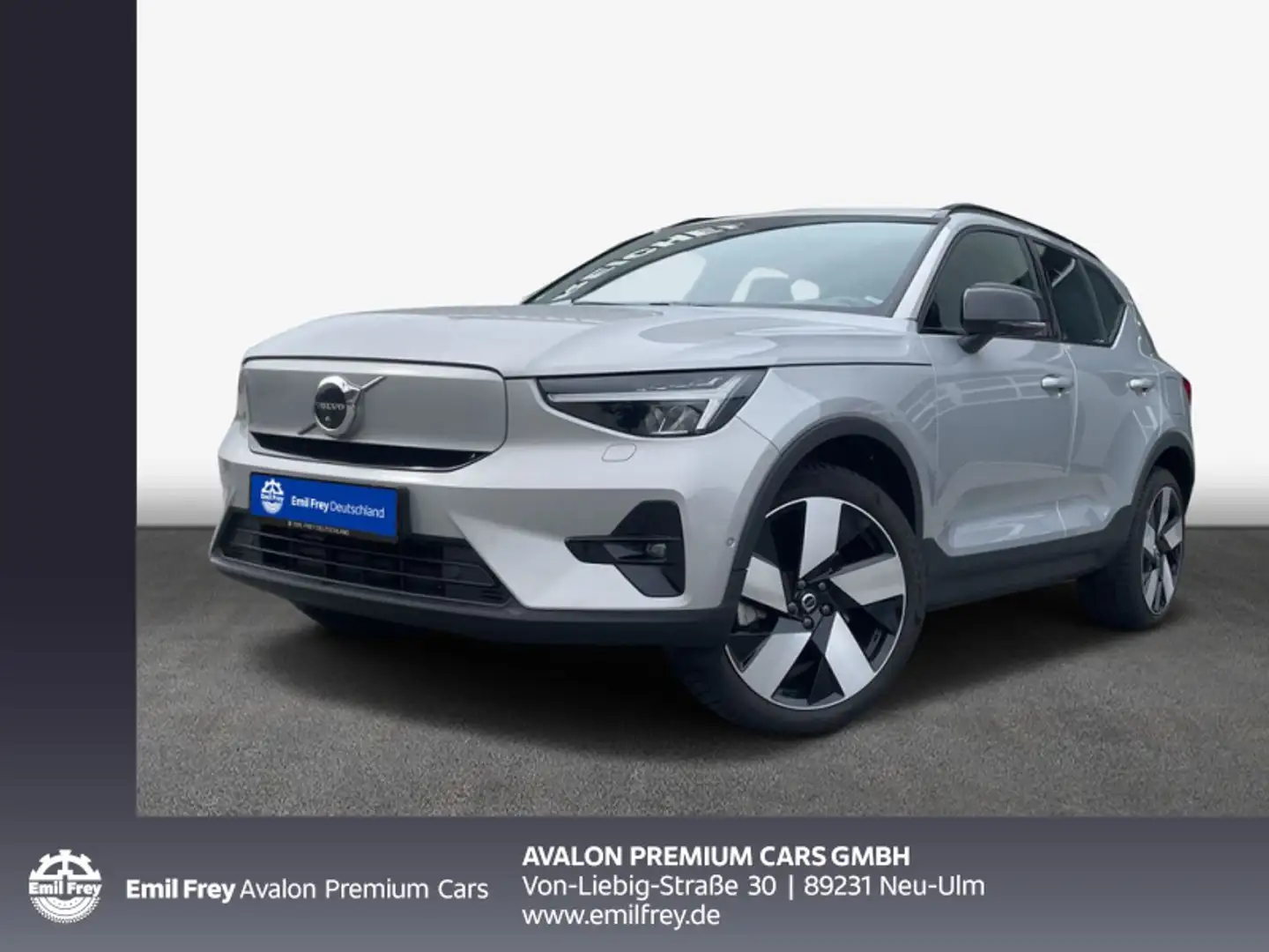 Volvo XC40 Recharge 82 kWh Single M. Extended Range RWD Argento - 1