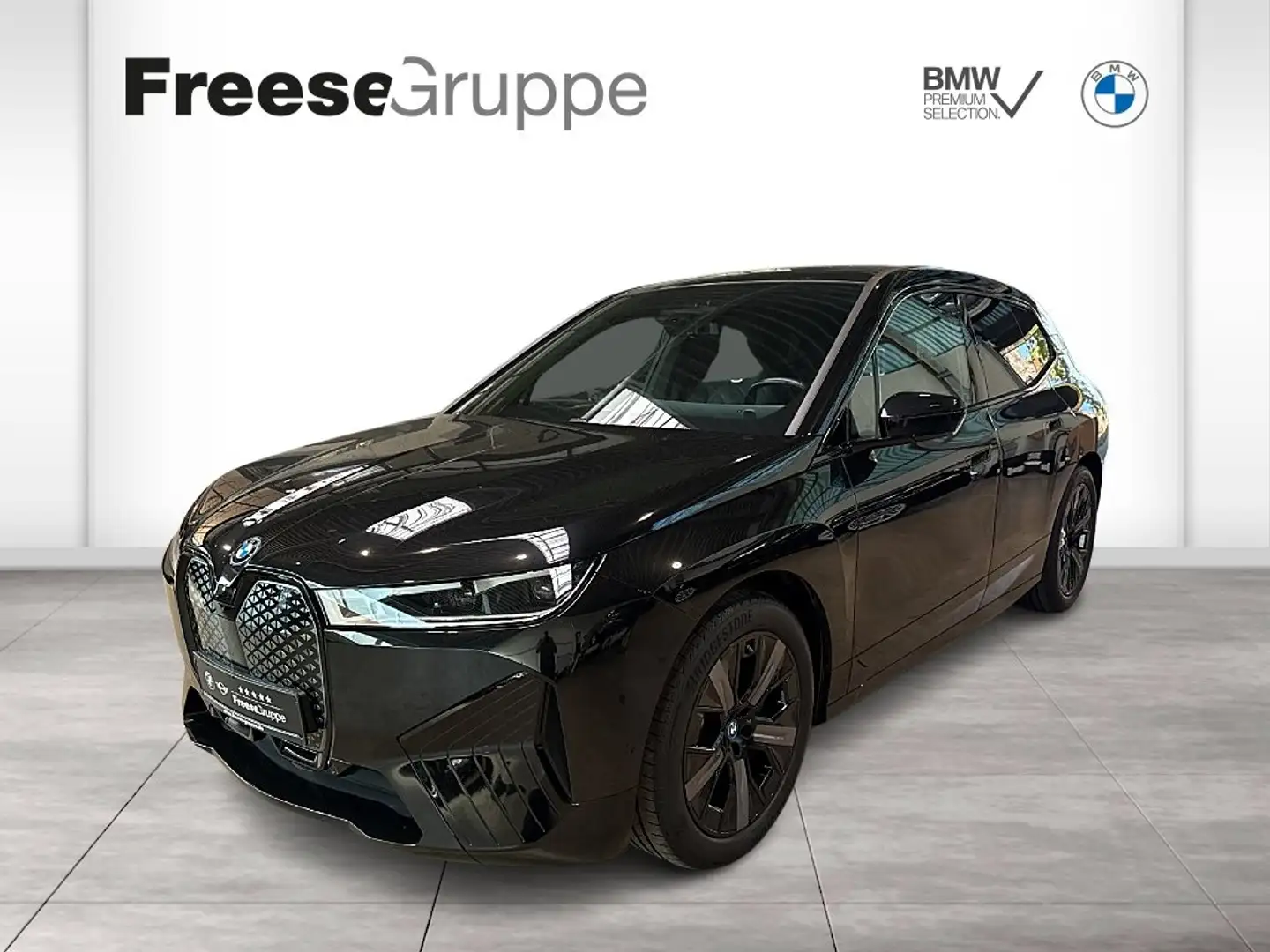BMW iX xDrive40 Head-Up DAB LED RFK AHK el. Sitze Schwarz - 1