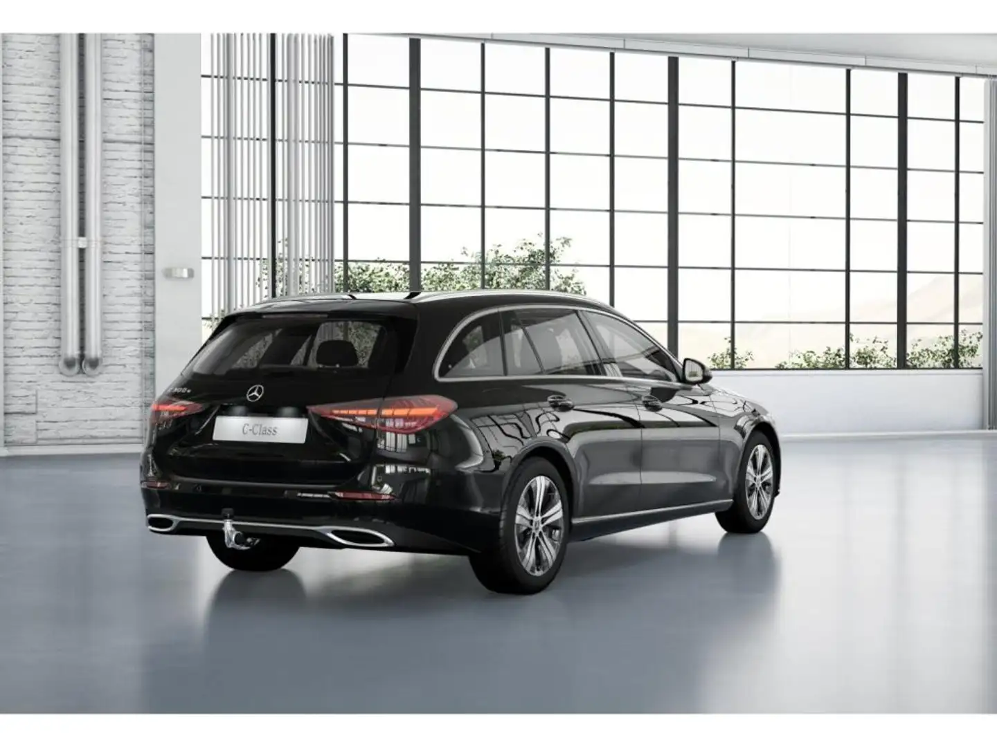 Mercedes-Benz C 300 e T Avantgarde/LED/Cam/AHK/EASY-P/Ambiente Schwarz - 2