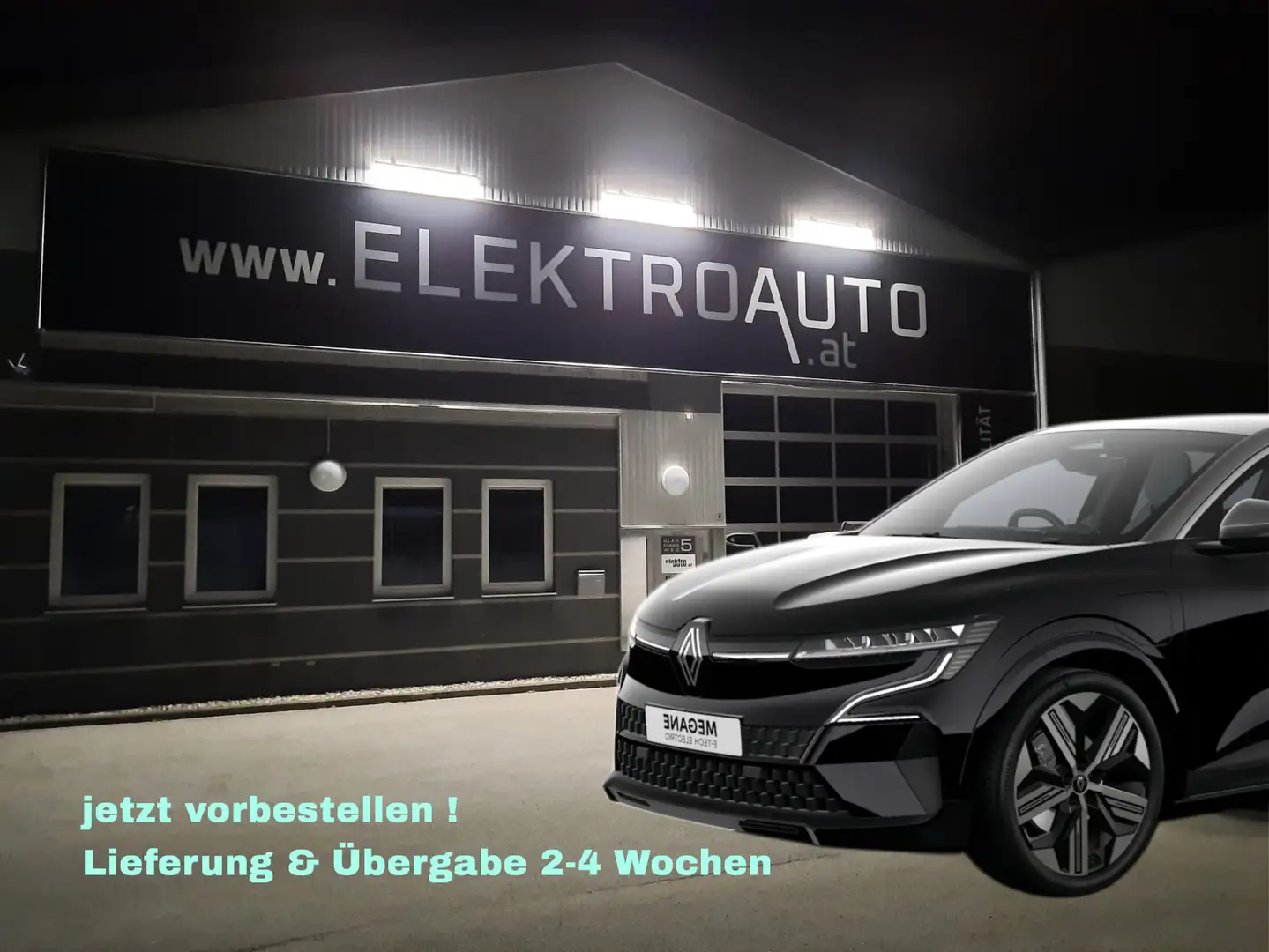 Renault Megane E-Tech Techno EV60 optimum charge: 2W Lieferzeit Schwarz - 1