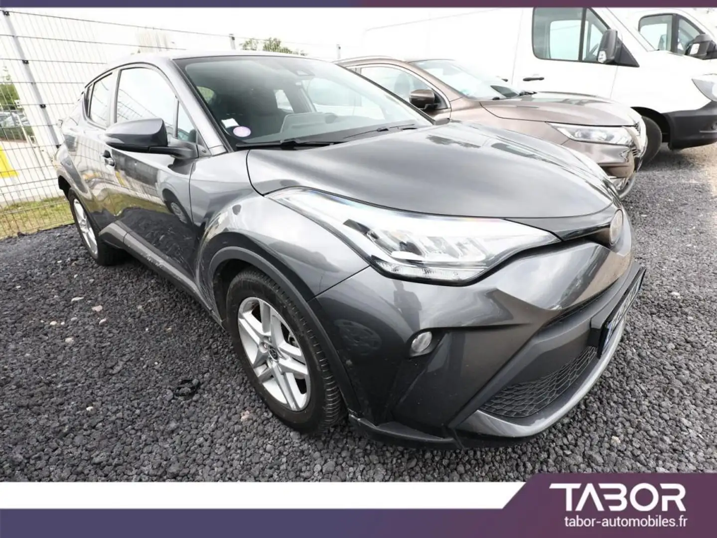 Toyota C-HR 1.8 Hybrid 122 CVT LED cam ACC clim Gris - 2