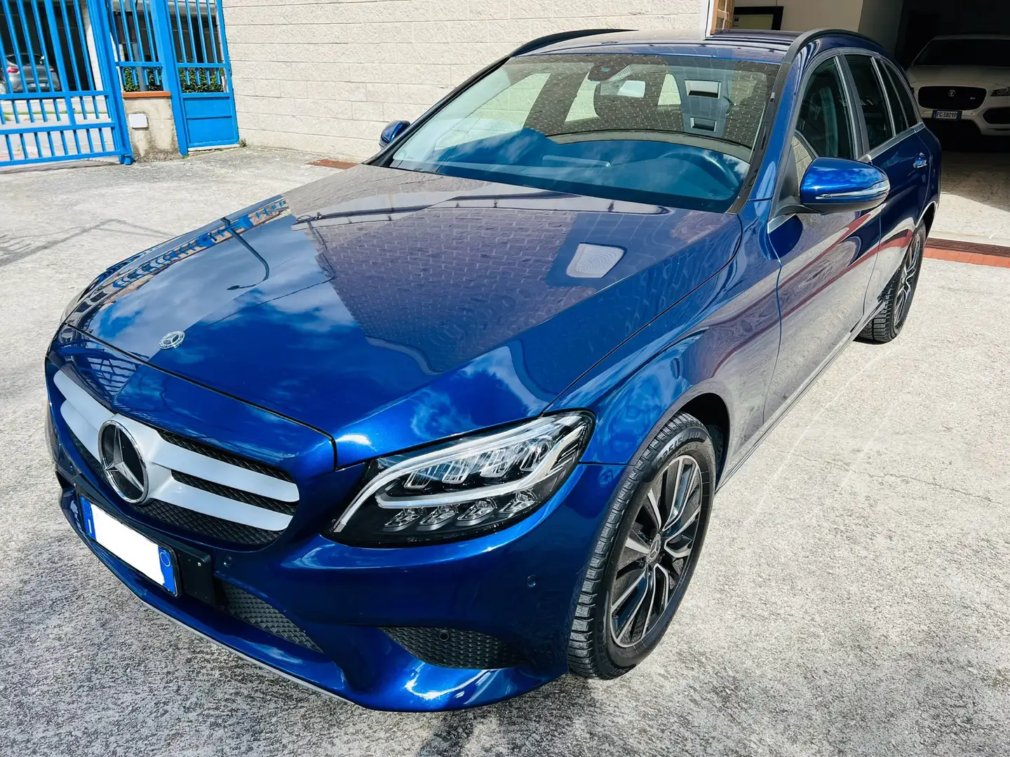 Mercedes-Benz C 180 SW d Premium auto Bleu - 2