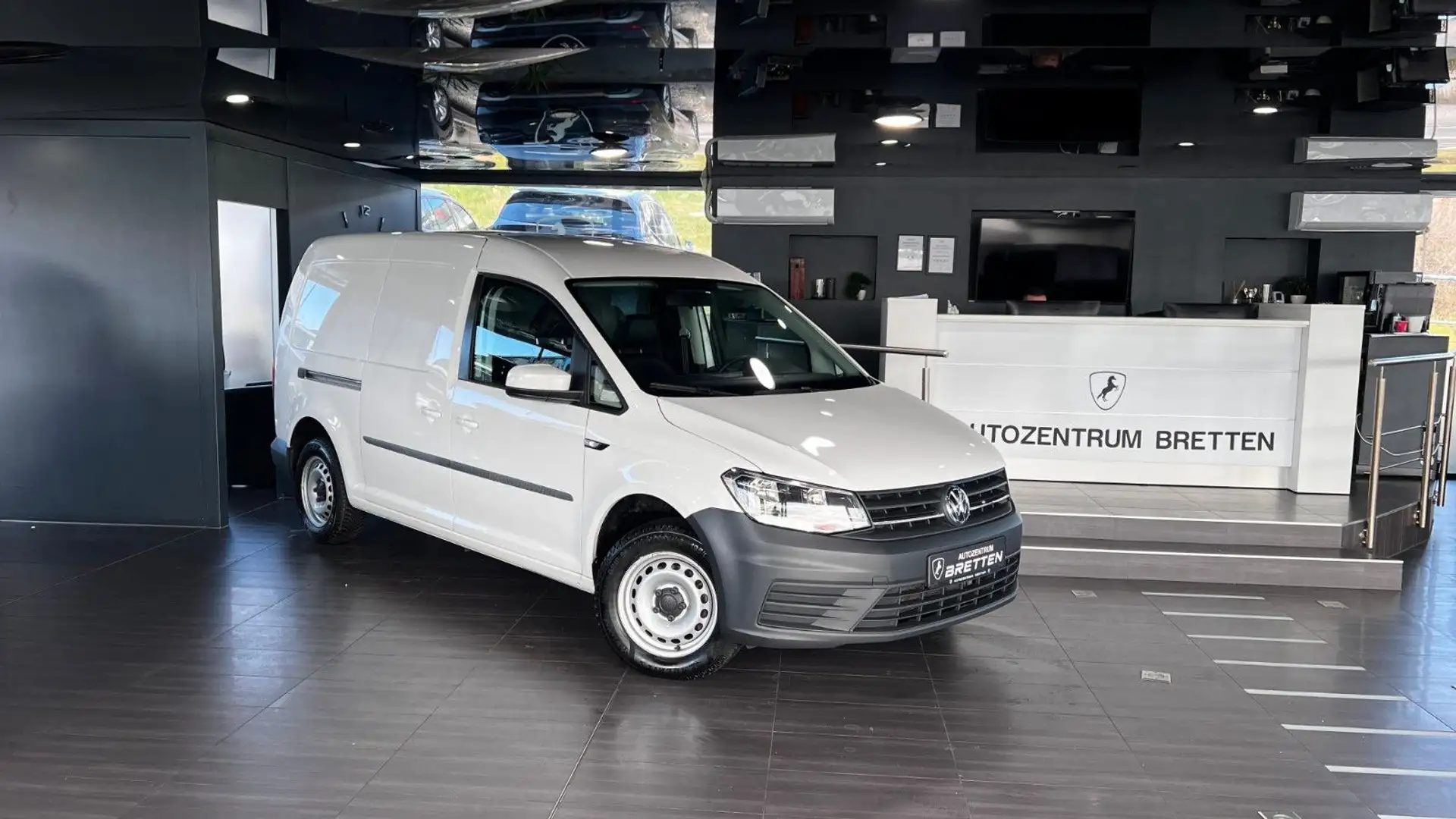 Volkswagen Caddy 2.0 TDI DSG*Nfz Maxi Kasten*PDC*Klimaa. Weiß - 1