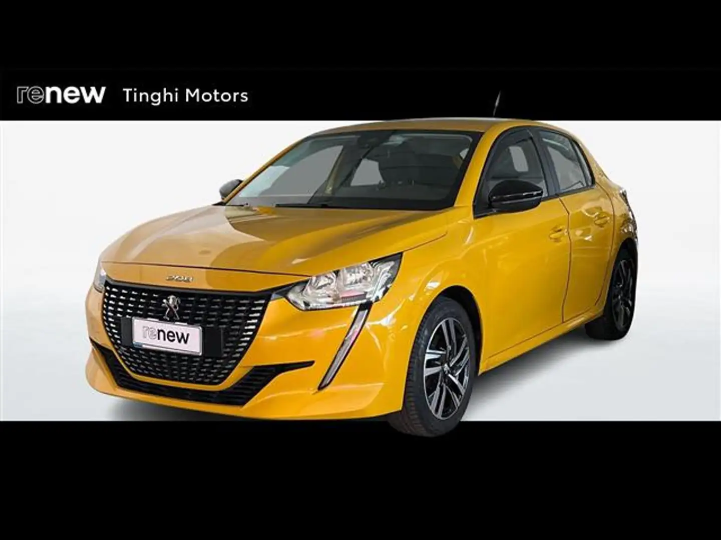 Peugeot 208 5 Porte 1.5 BlueHDi Active Pack S&S Jaune - 1