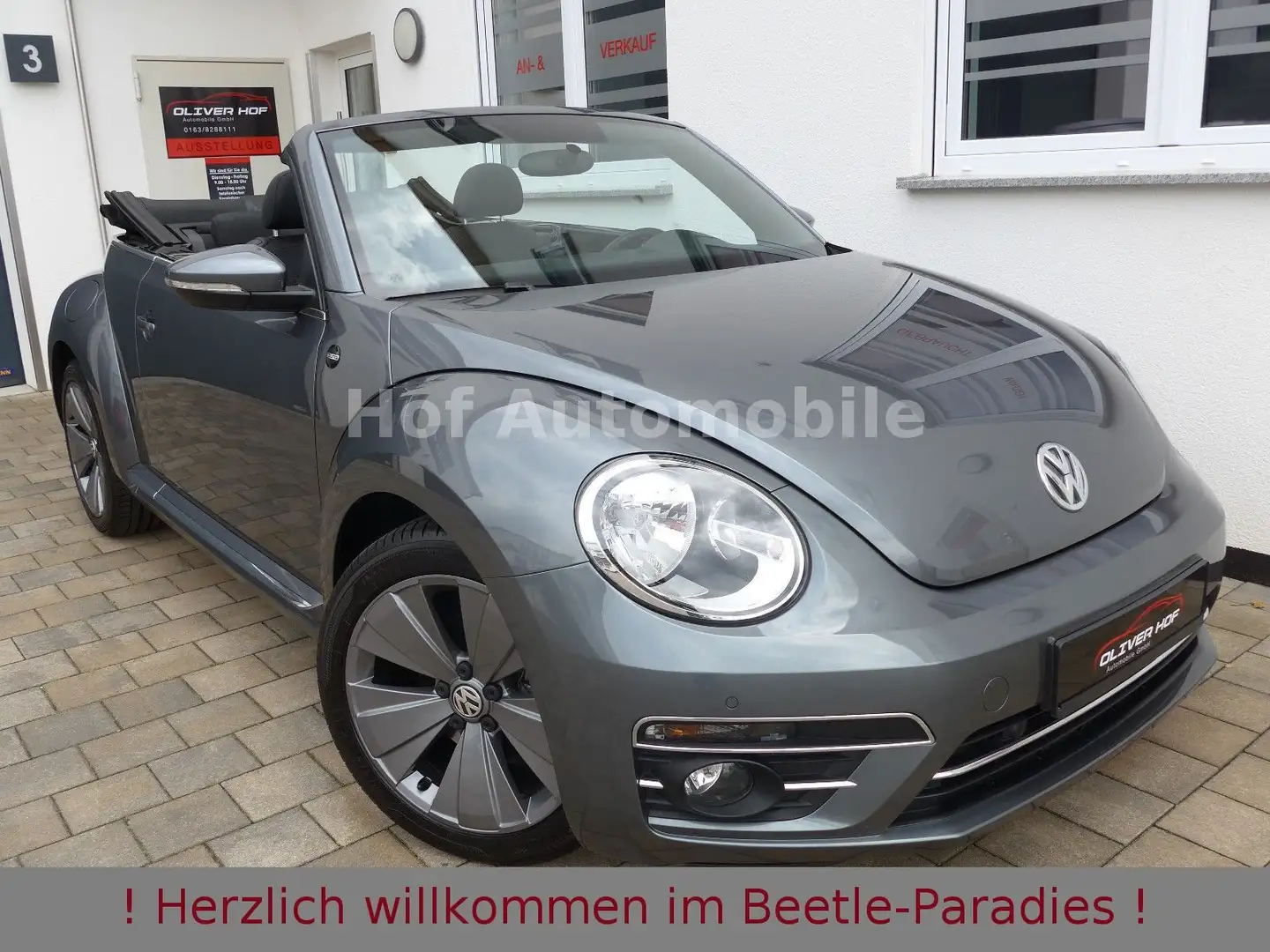 Volkswagen Beetle 1.2TSI Sound Navi SHZ 2xPDC AppCon. Grigio - 1