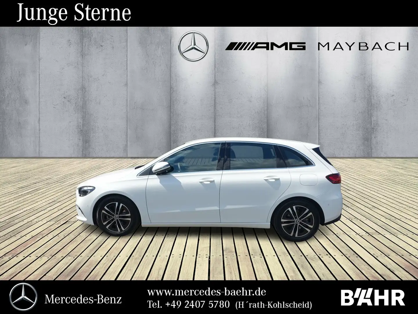 Mercedes-Benz B 200 B 200 Progressive/MBUX-Navi/LED/SHZ/RFK/LMR-17" Weiß - 2