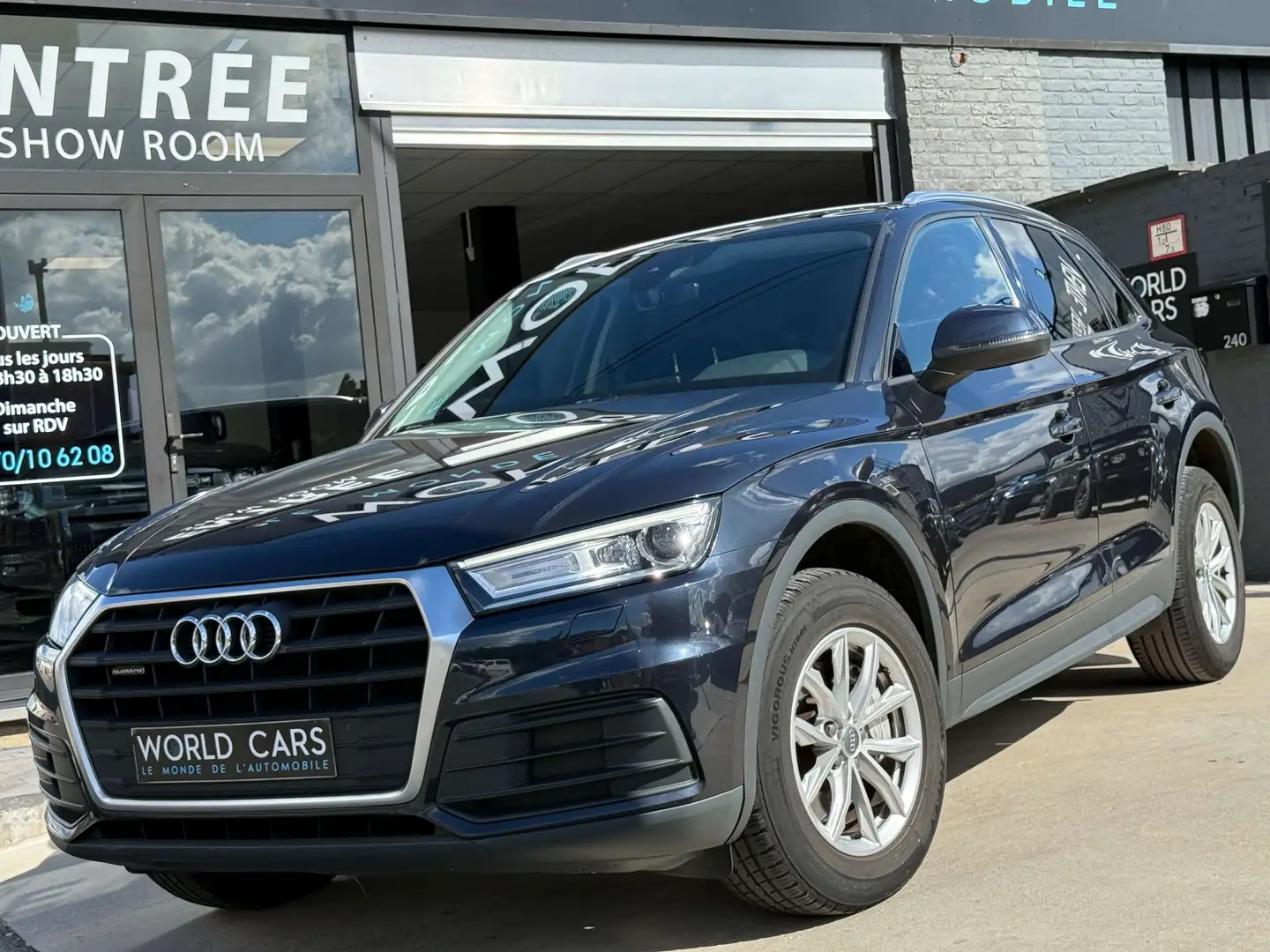 Audi Q5 2.0 TDi Quattro S tronic - NAVIGATION - XENON Blau - 1