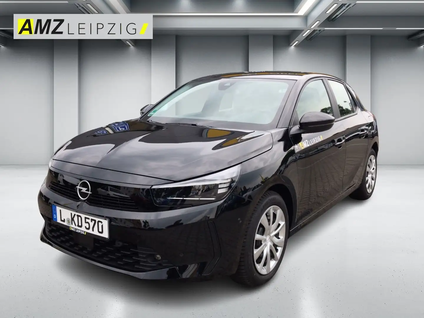 Opel Corsa F 1.2 Turbo Edition Zwart - 1