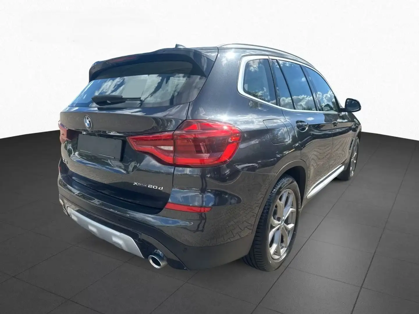 BMW X3 xDrive20d 190ch BVA8 xLine Grau - 2