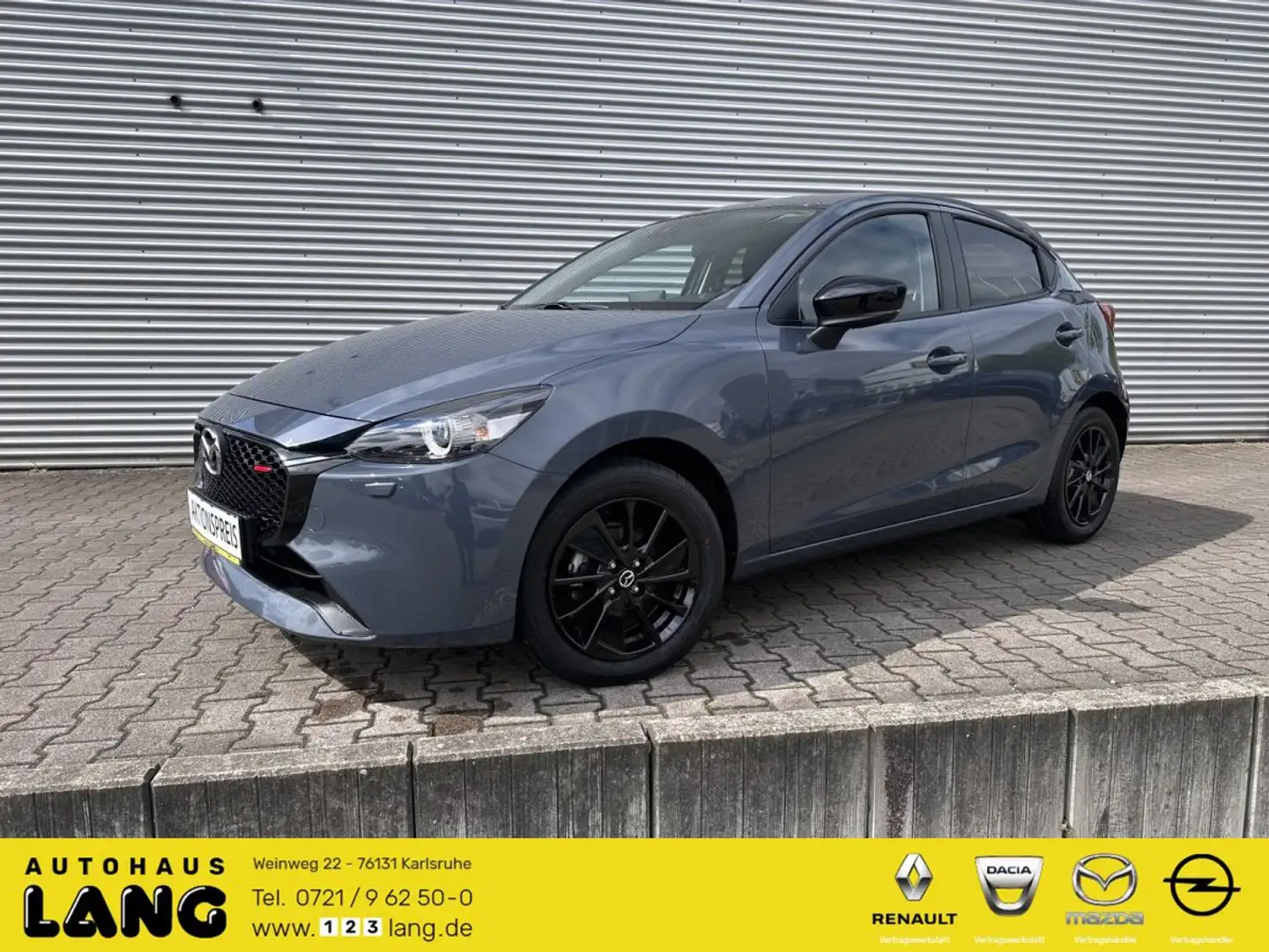 Mazda 2 1.5 SKYACTIV-G 90 M-Hybrid EU6d Homura SHZ PDC KAM Grau - 1