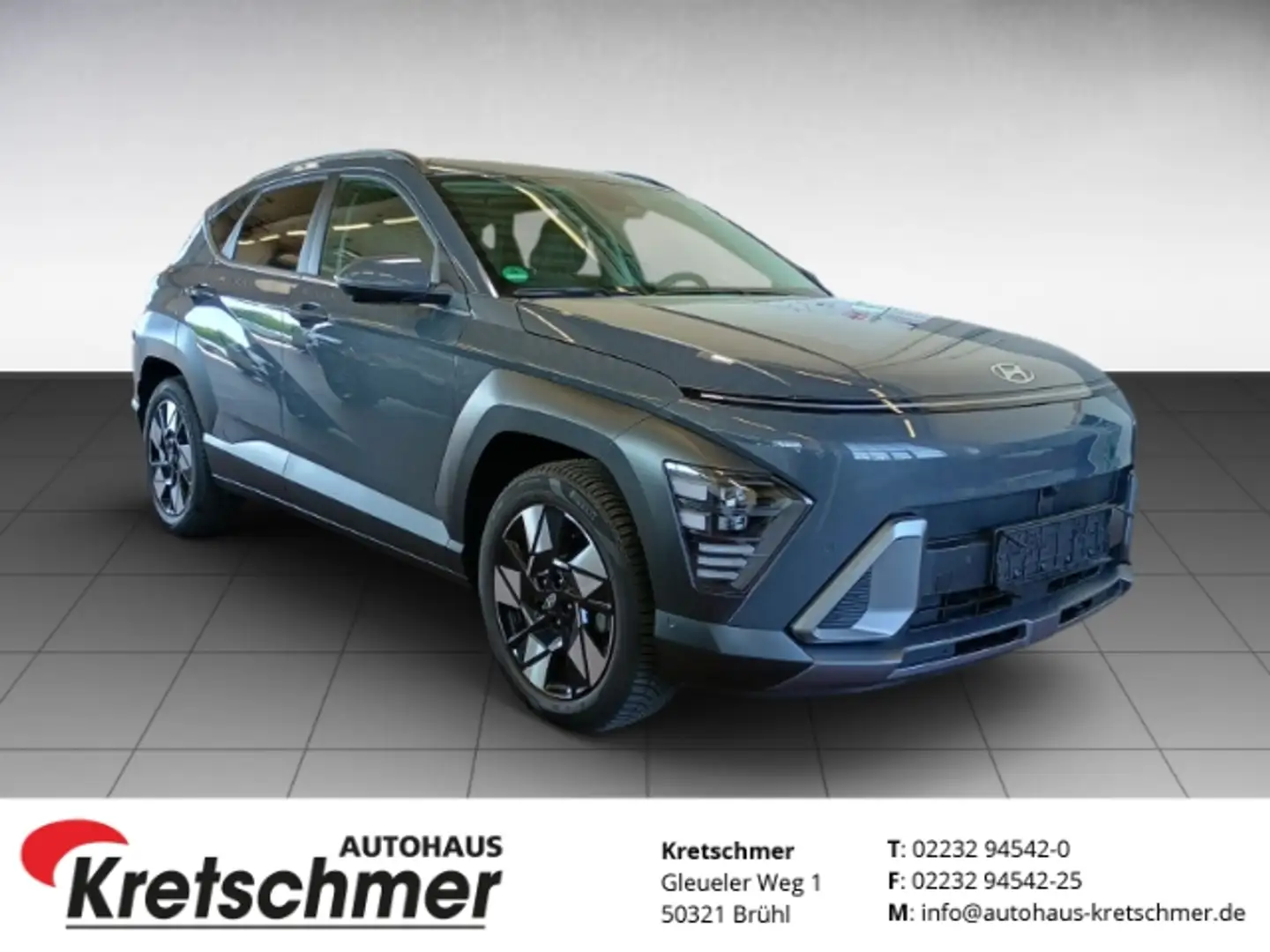 Hyundai KONA Prime Hybrid 2WD *BOSE*AUTOMATIK*LED*NAVI*ACC*KEYL Grau - 2