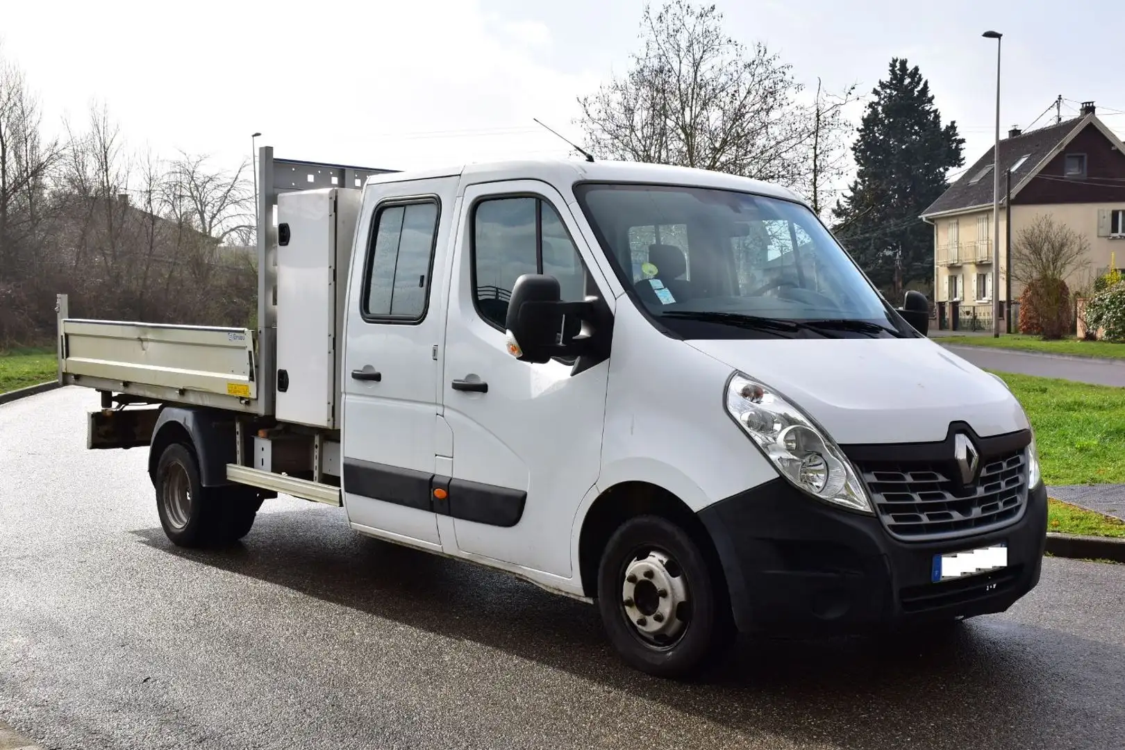 Renault Master BENNE DOUBLE CABINE DCI 130cv GARANTIE 12 MOIS INCLUS Wit - 2