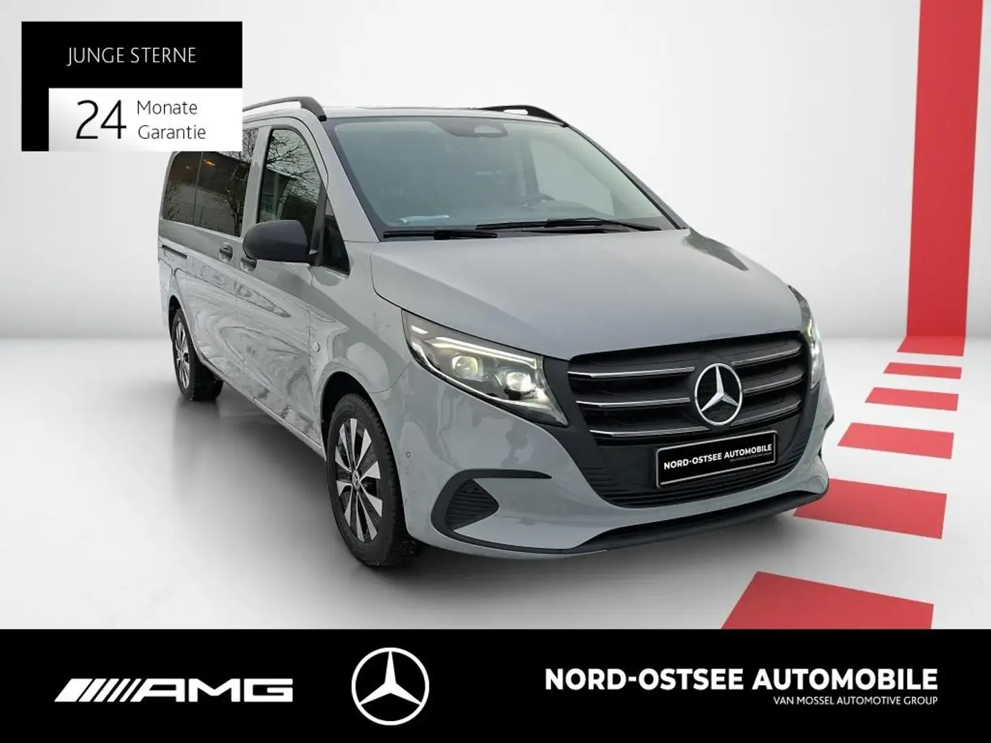 Mercedes-Benz Vito 116 TOURER SELECT NEUES MODELL LED AHK 2,5t Grau - 2
