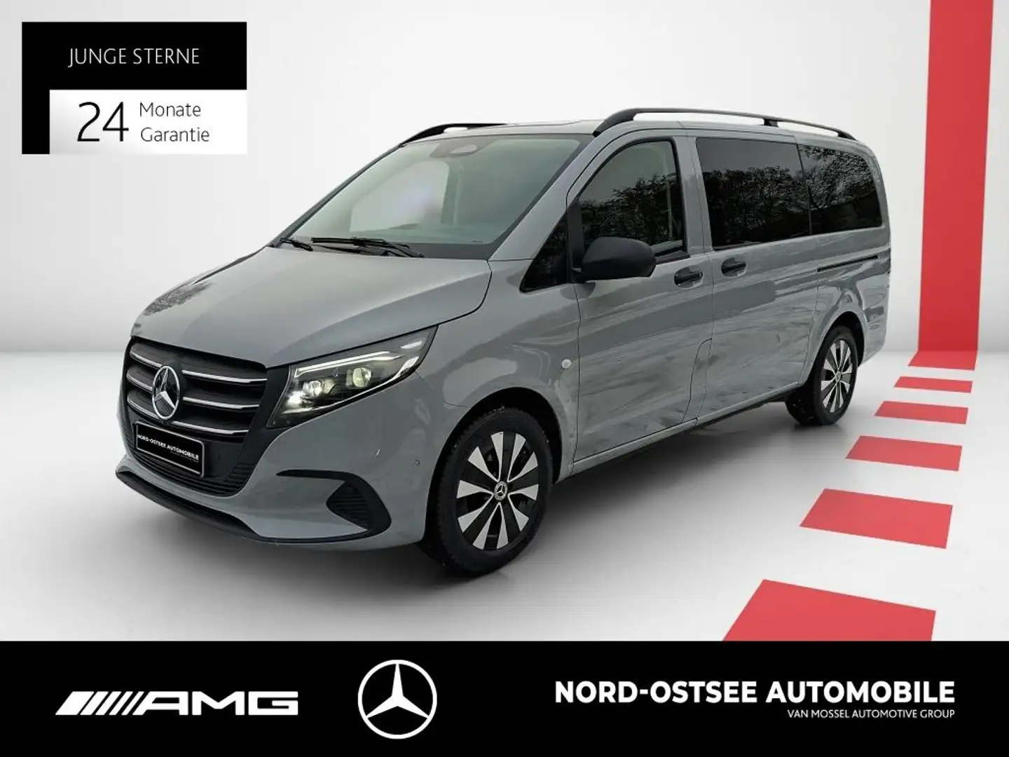 Mercedes-Benz Vito 116 TOURER SELECT NEUES MODELL LED AHK 2,5t Grau - 1