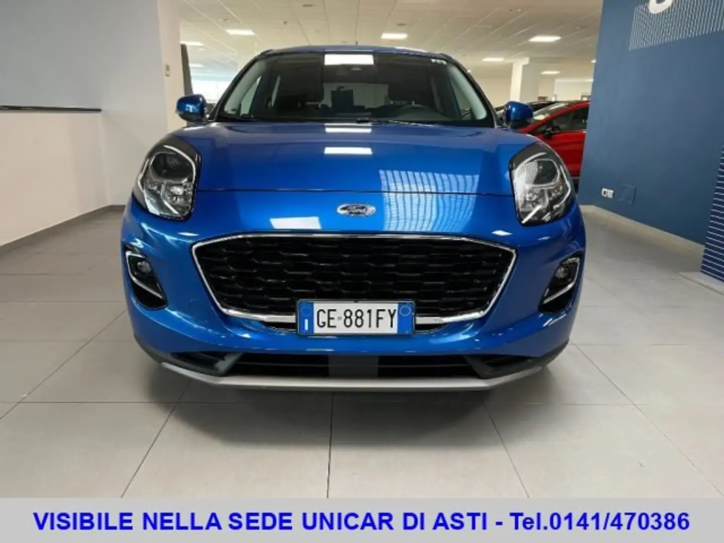 Ford Puma 1.0 ecoboost Hybrid Titanium 125CV Blu/Azzurro - 2