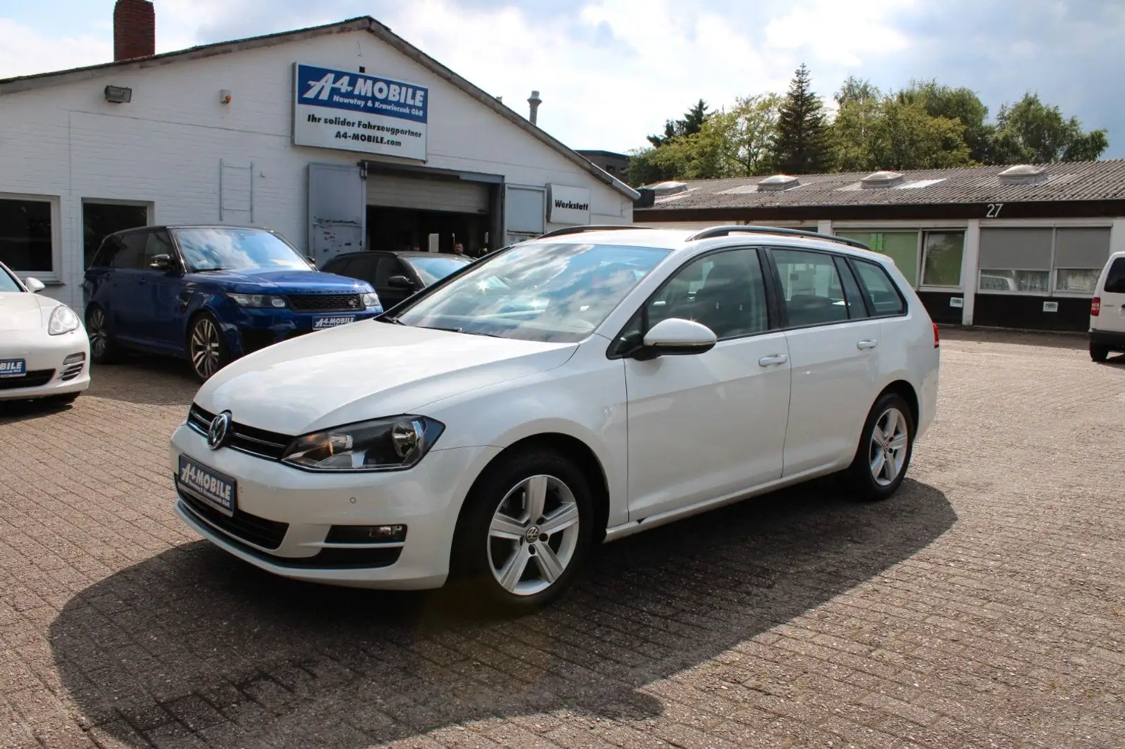 Volkswagen Golf VII Variant Comfortline 1.6 TDI DSG SHZ Nav White - 1